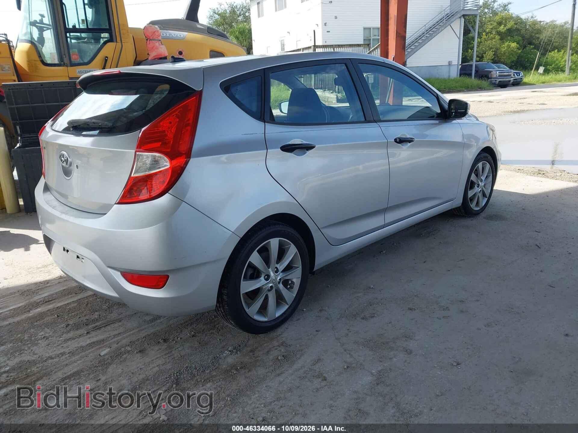 2013 HYUNDAI ACCENT - VIN: KMHCU5AEXDU077235 - Photo 4