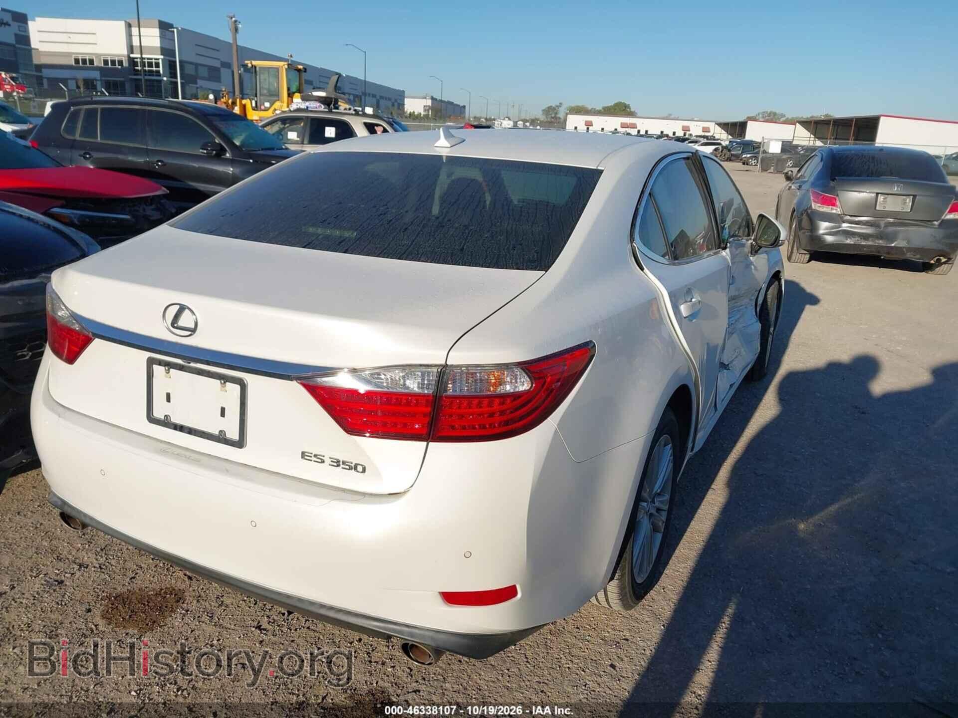 2014 LEXUS ES 350 - VIN: JTHBK1GG4E2107848 - Фото 4