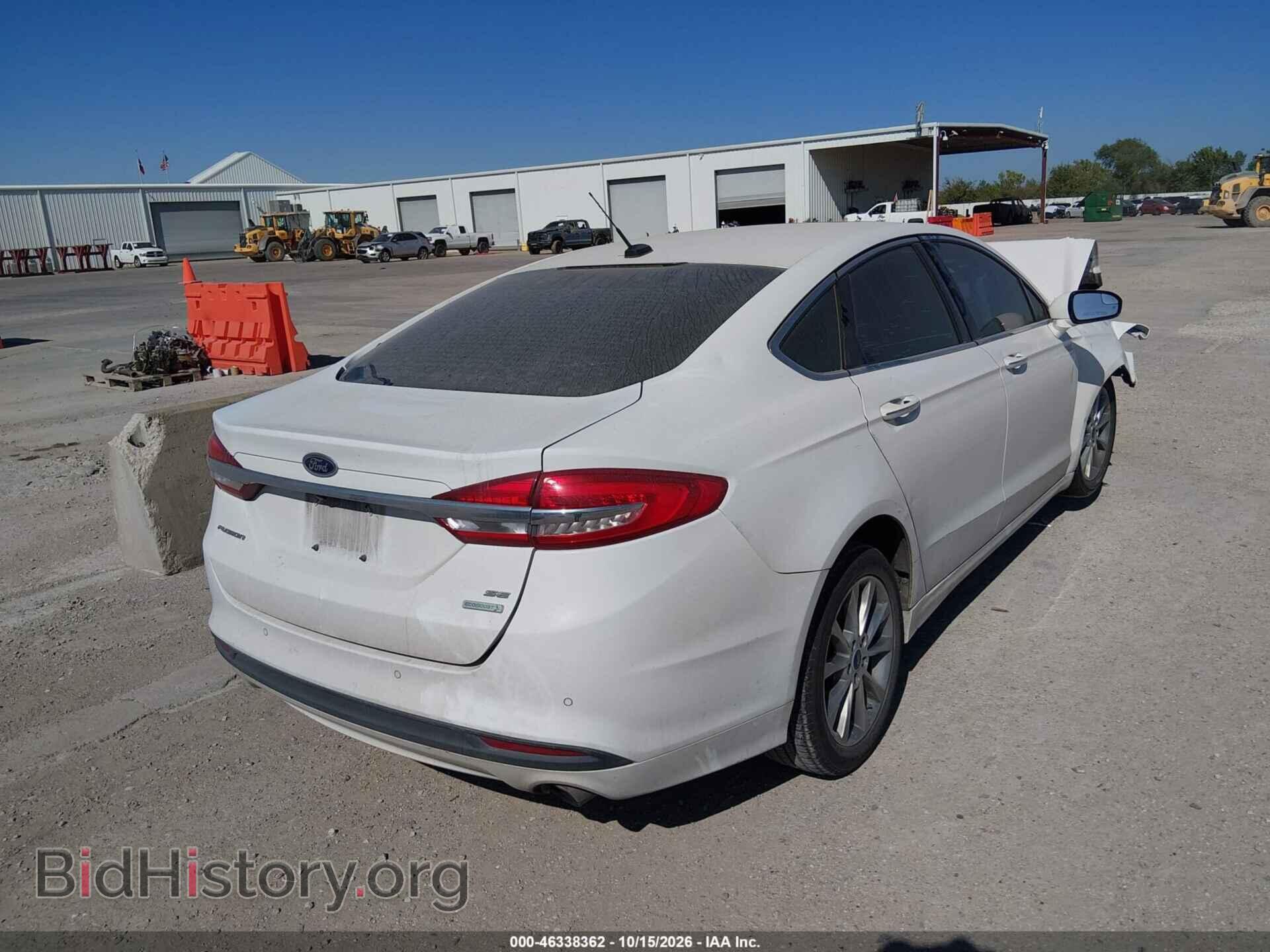 2017 FORD FUSION - VIN: 3FA6P0HD8HR366190 - Фото 4