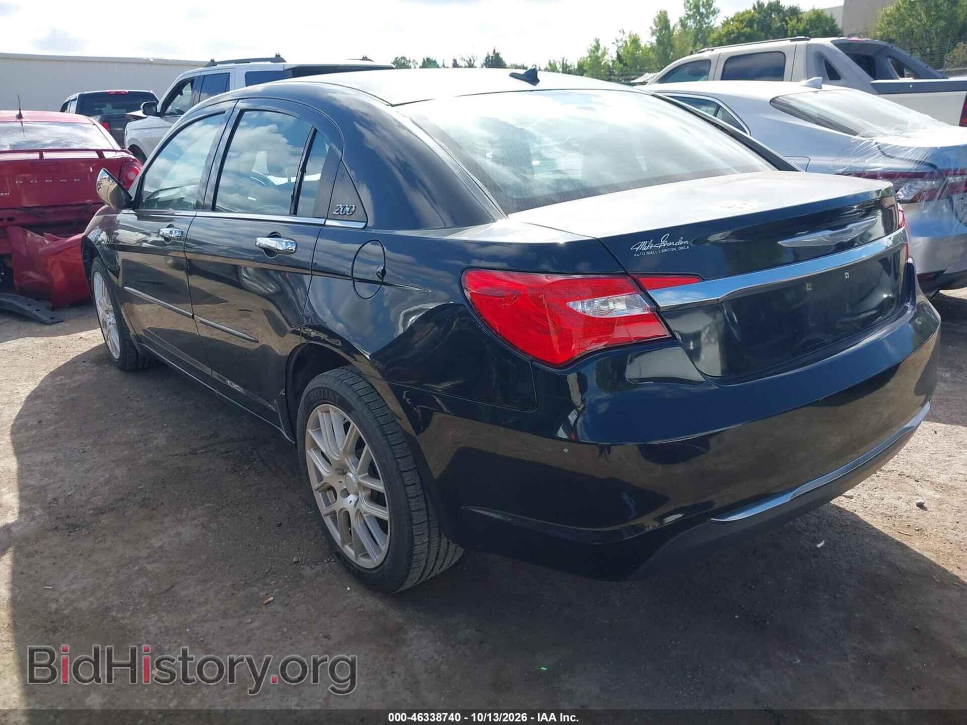 2012 CHRYSLER 200 - VIN: 1C3CCBCB2CN166559 - Фото 3