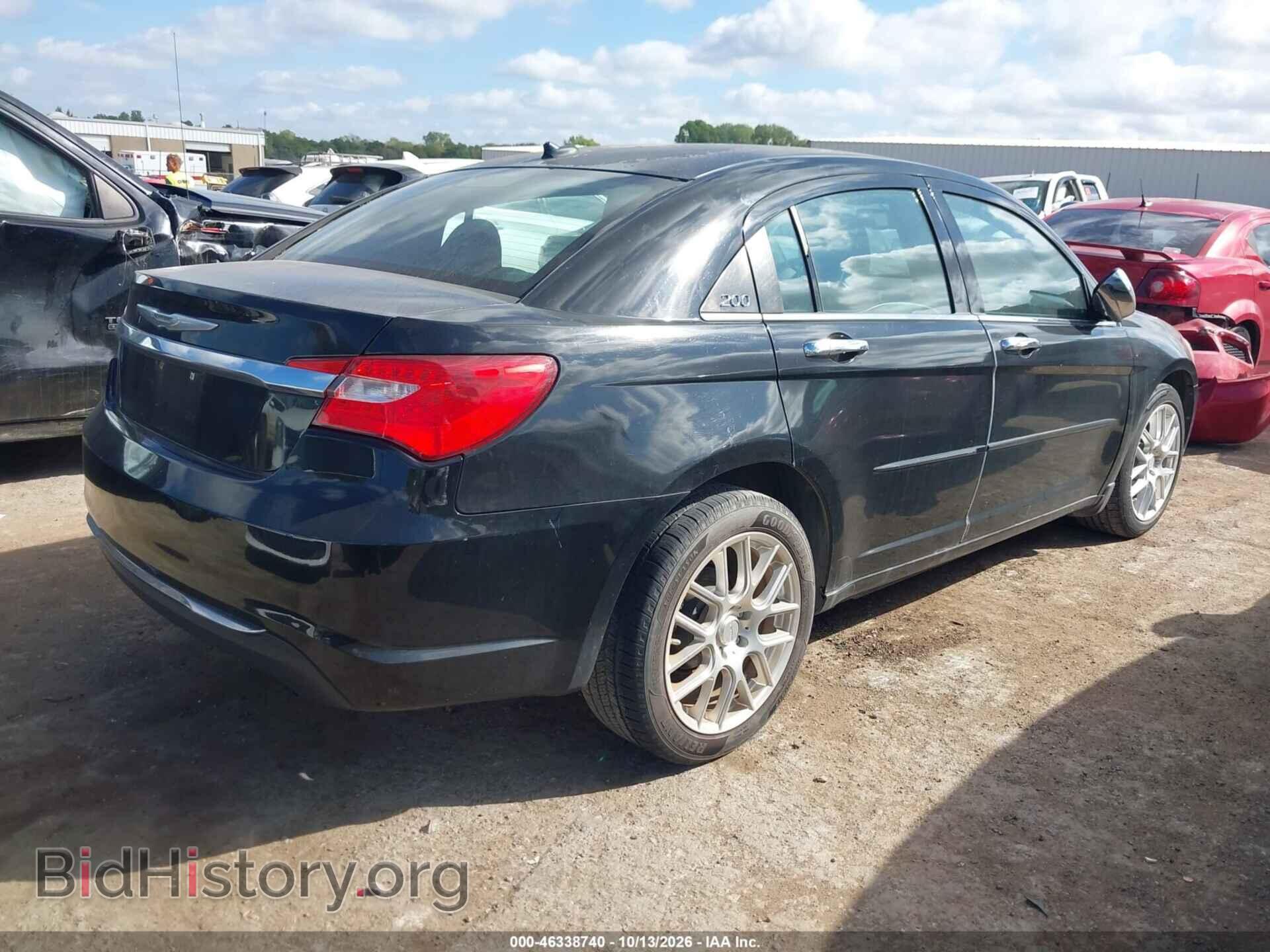 2012 CHRYSLER 200 - VIN: 1C3CCBCB2CN166559 - Фото 4