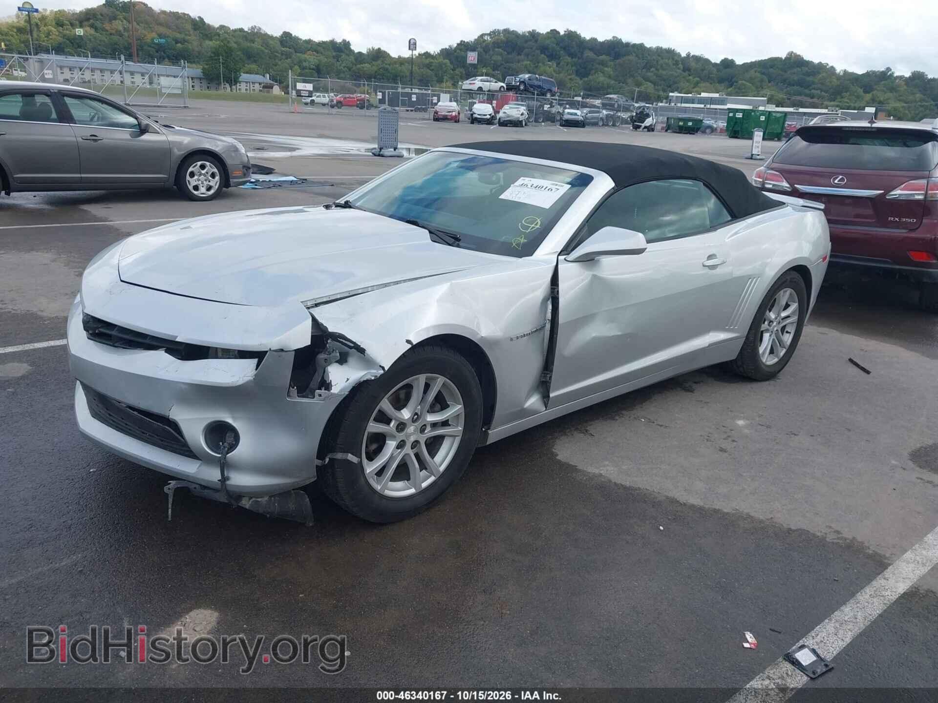 2014 CHEVROLET CAMARO - VIN: 2G1FB3D35E9276075 - Фото 2