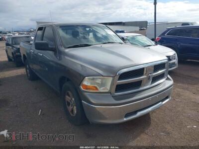 2012 RAM 1500 SLT, серебристый — VIN 1C6RD6GP5CS291693, IAAI