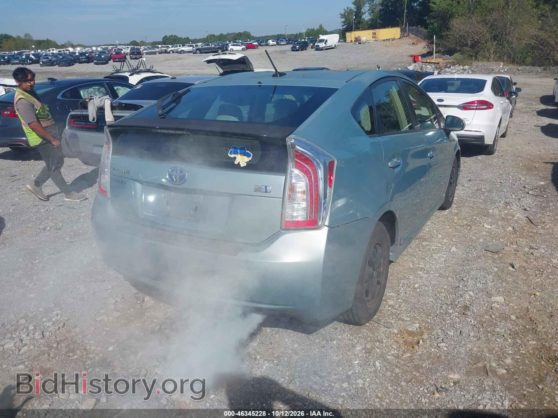 2012 TOYOTA PRIUS - VIN: JTDKN3DU5C1559535 - Фото 4