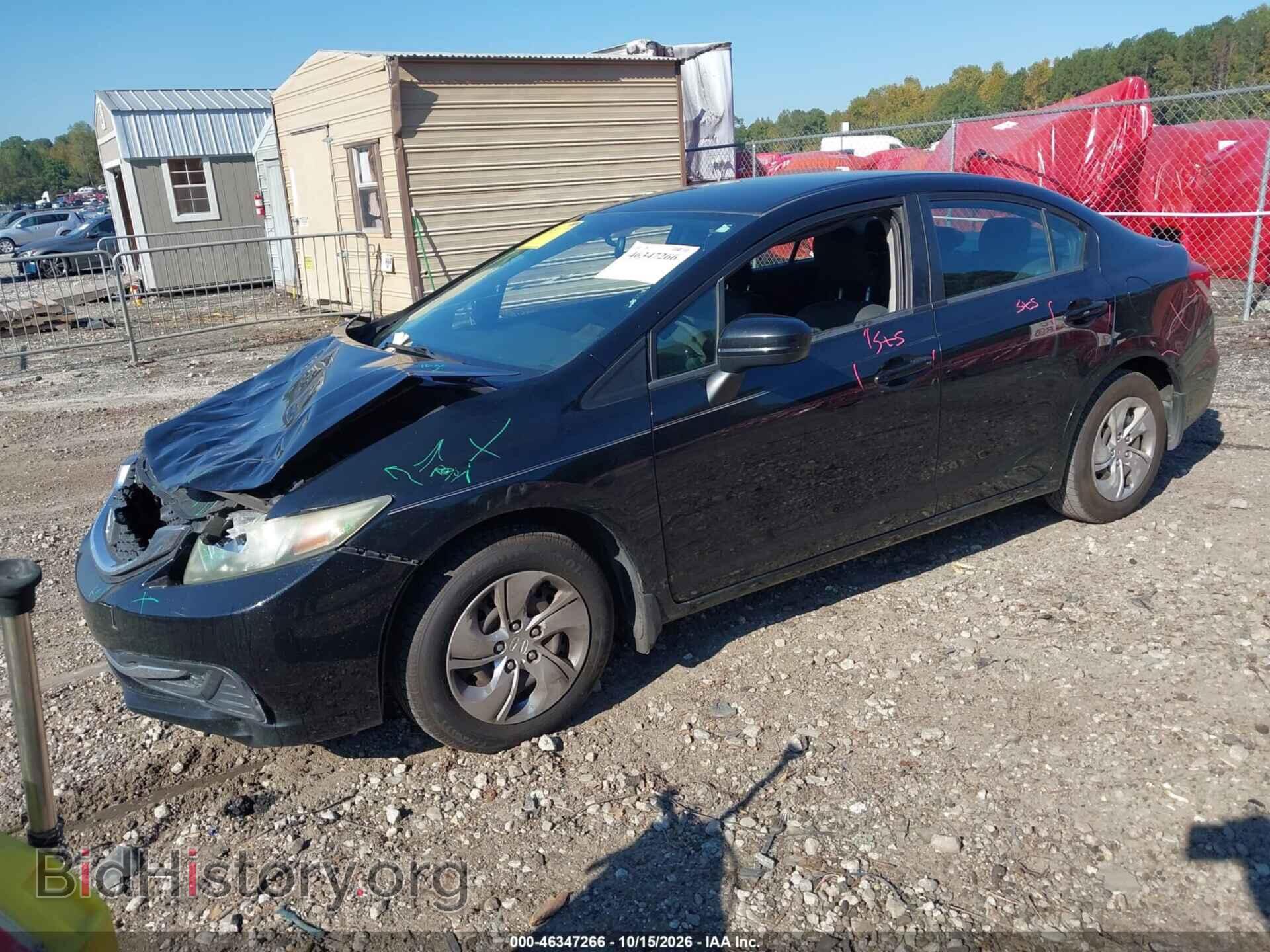 2015 HONDA CIVIC - VIN: 19XFB2F57FE102480 - Фото 2