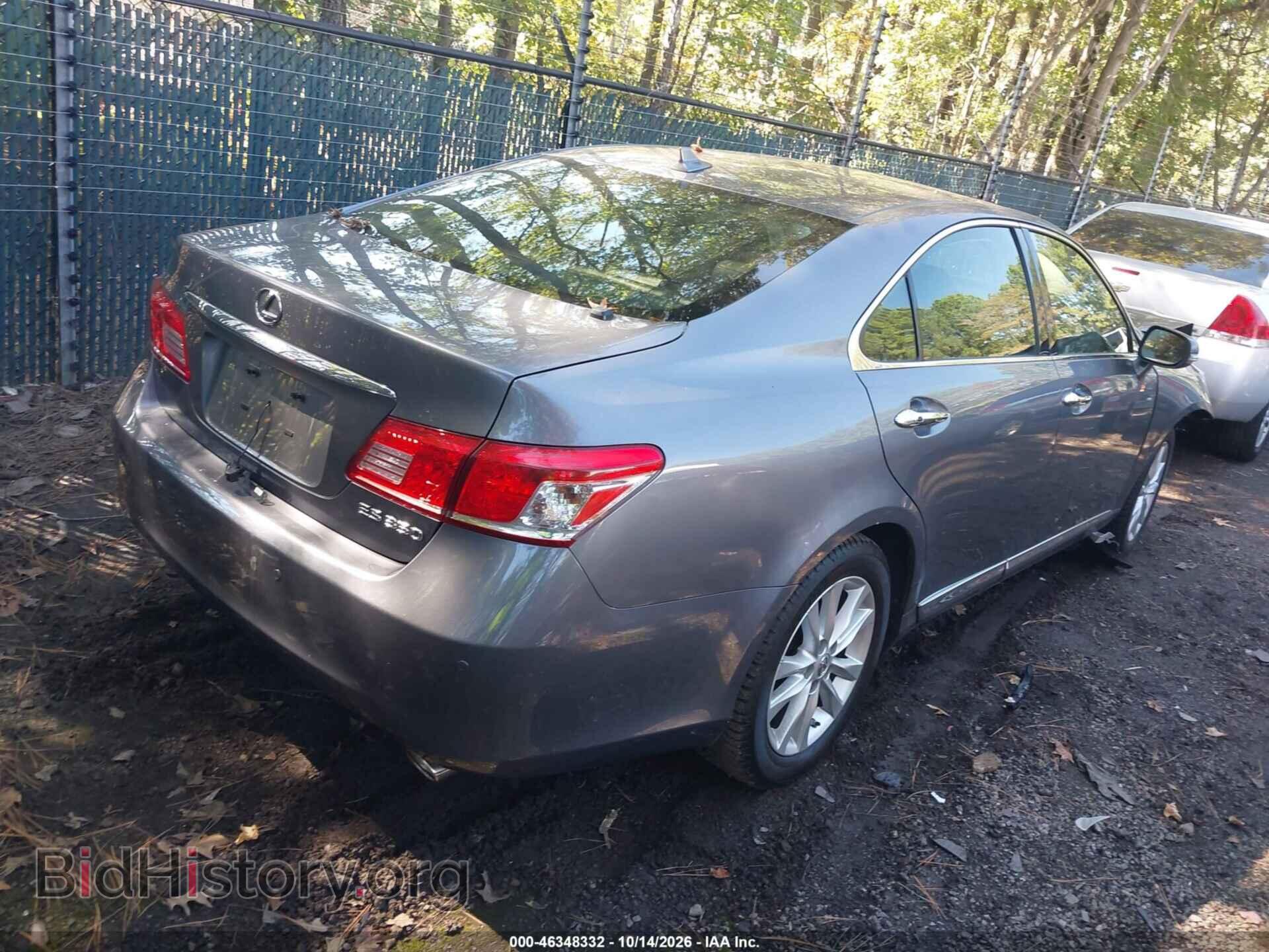 2012 LEXUS ES 350 - VIN: JTHBK1EG4C2496393 - Photo 4