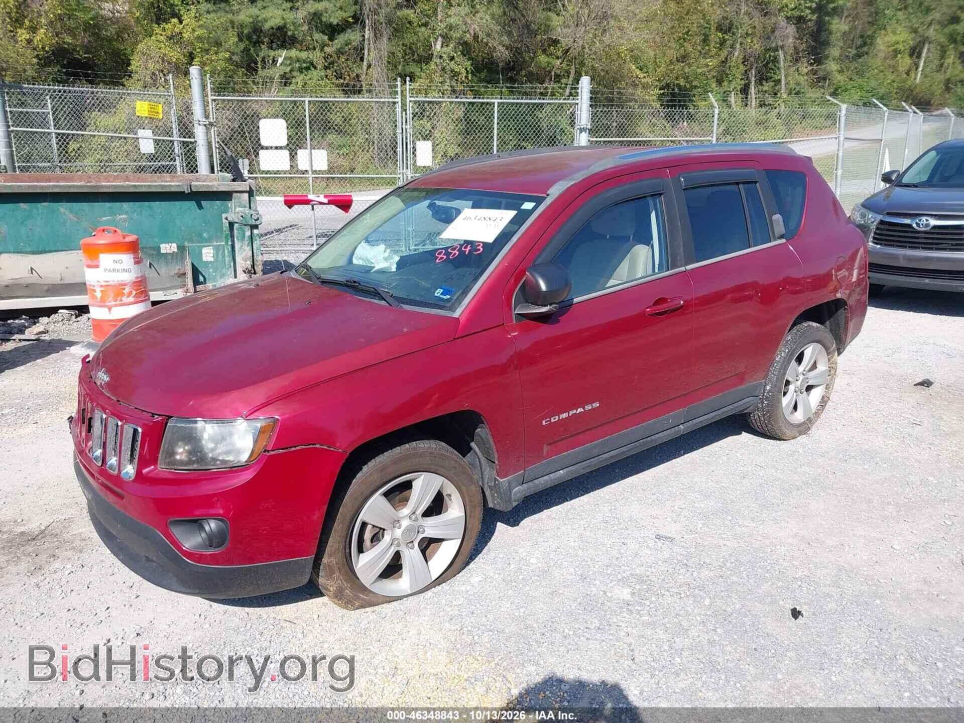 2014 JEEP COMPASS - VIN: 1C4NJDBB7ED534234 - Фото 2