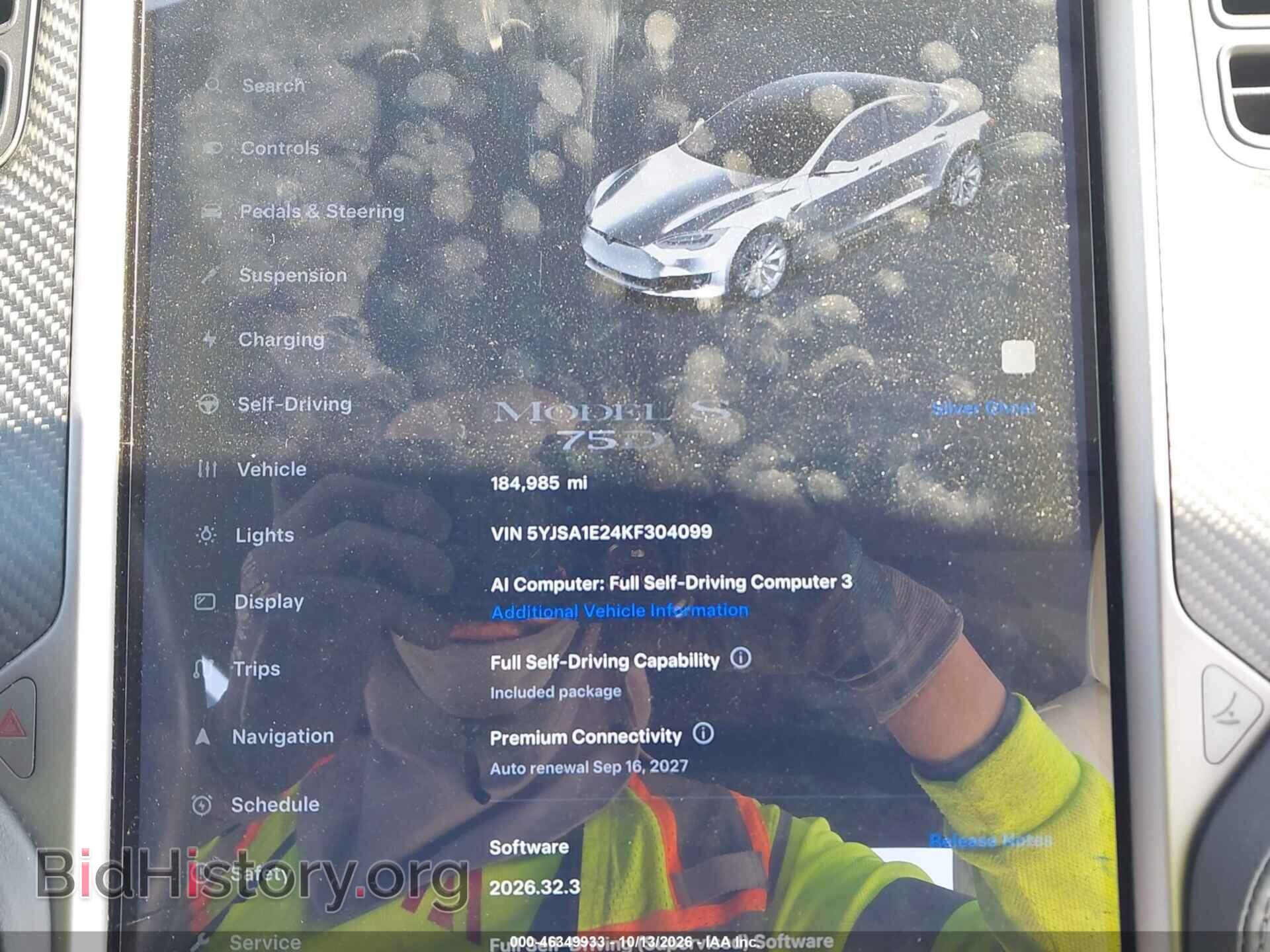 2019 TESLA MODEL S - VIN: 5YJSA1E24KF304099 - Photo 7