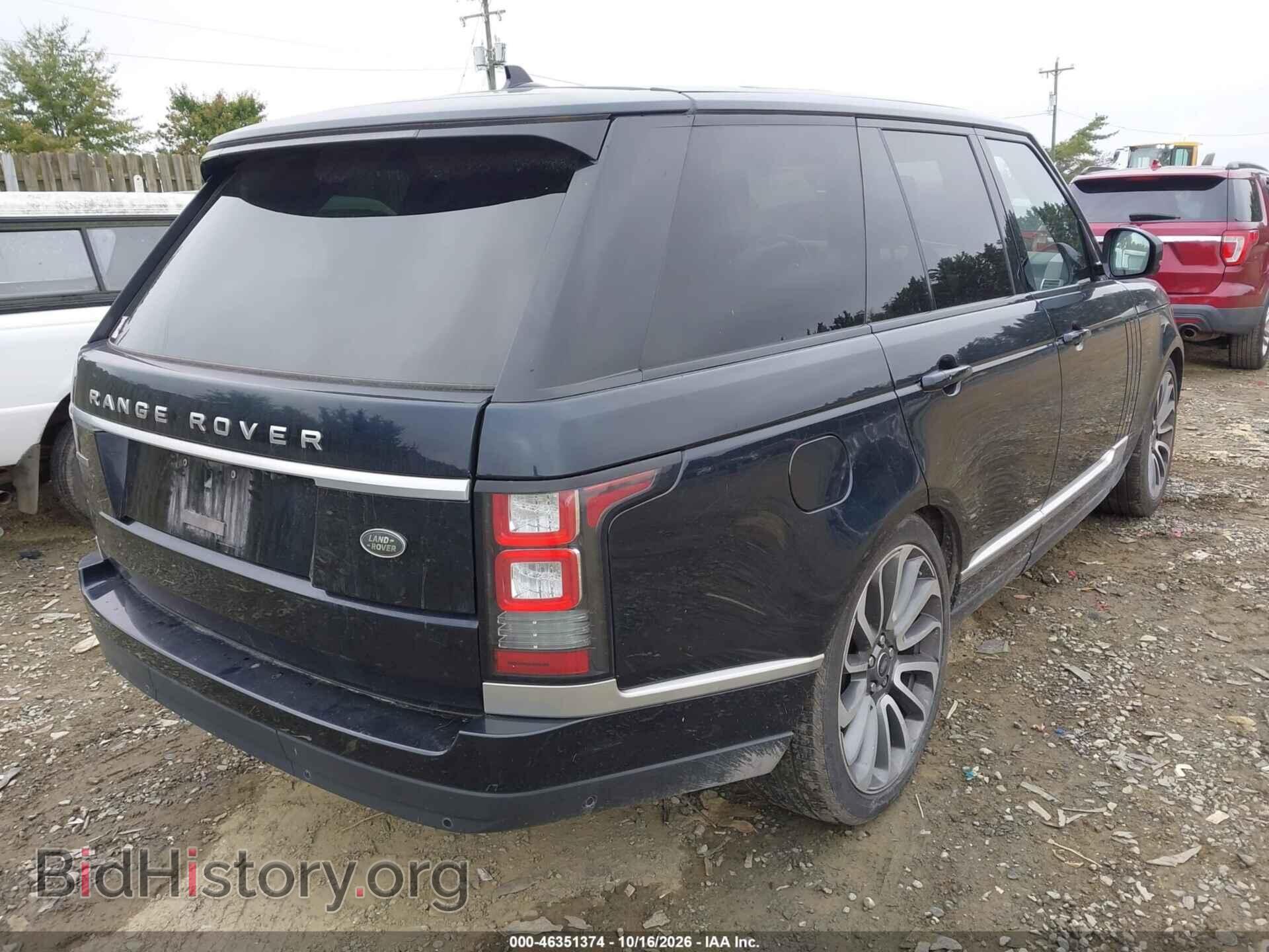 2016 LAND ROVER RANGE ROVER - VIN: SALGS2EF8GA257003 - Photo 4