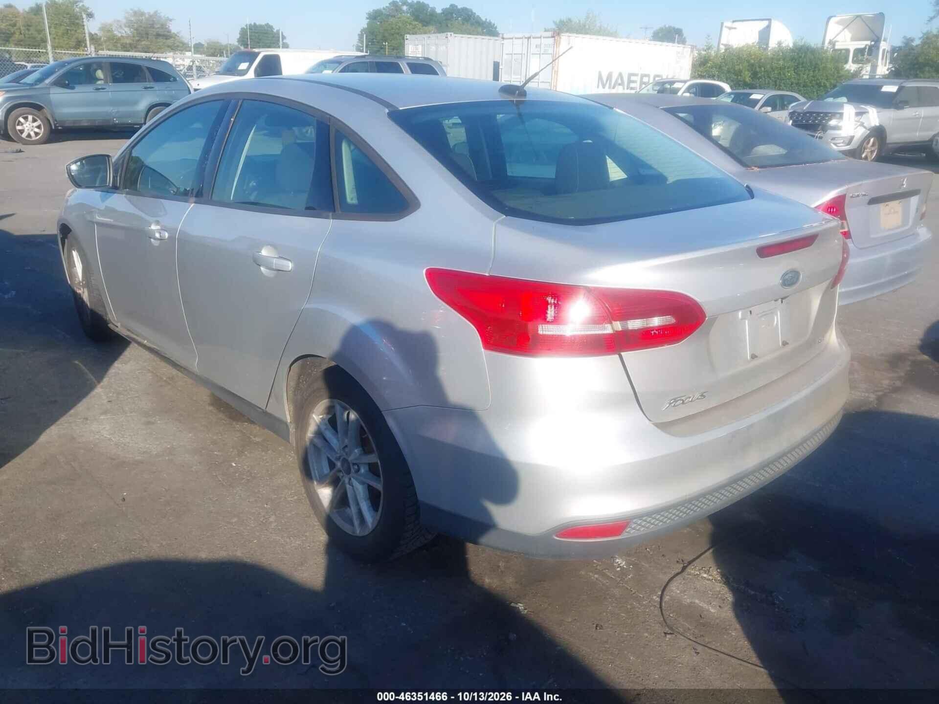 2017 FORD FOCUS - VIN: 1FADP3F2XHL286852 - Фото 3