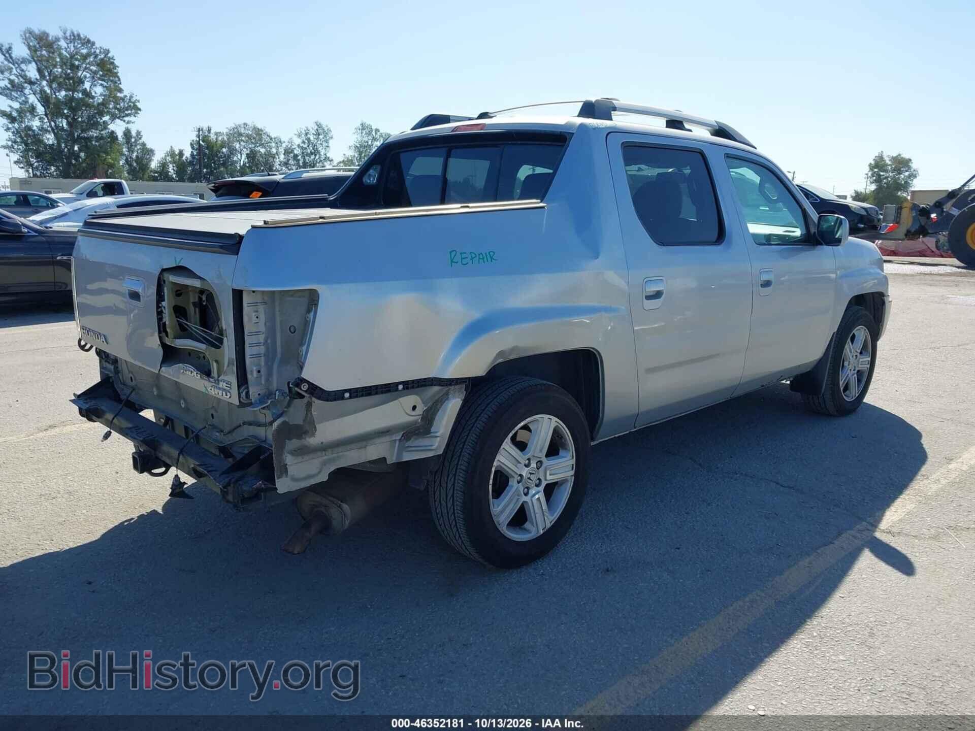 2013 HONDA RIDGELINE - VIN: 5FPYK1F58DB015639 - Photo 4