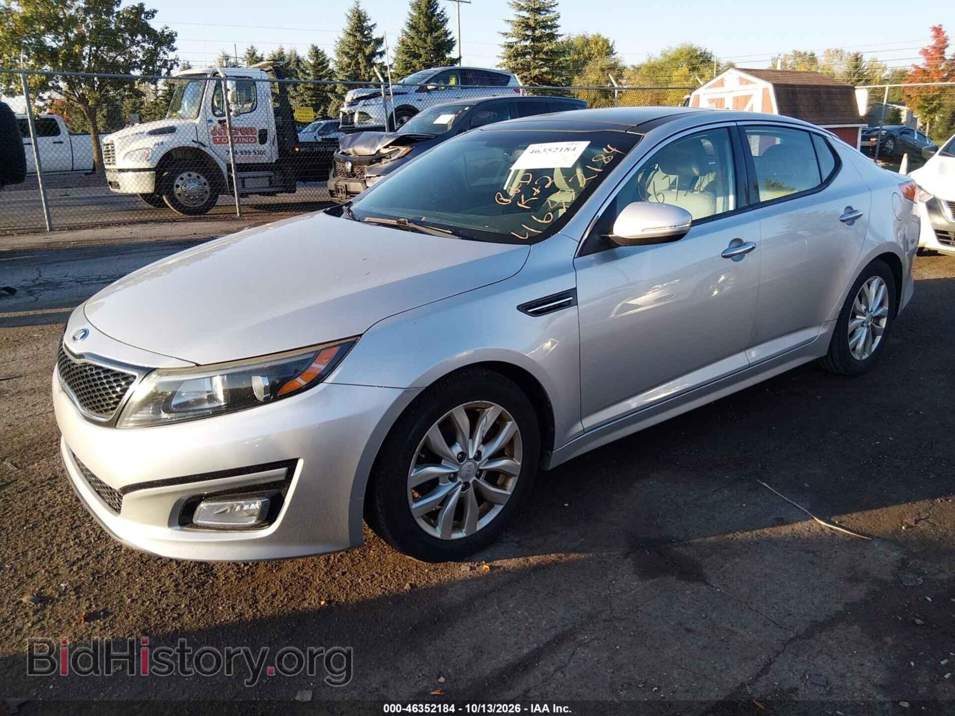 2015 KIA OPTIMA - VIN: 5XXGN4A75FG394394 - Фото 2
