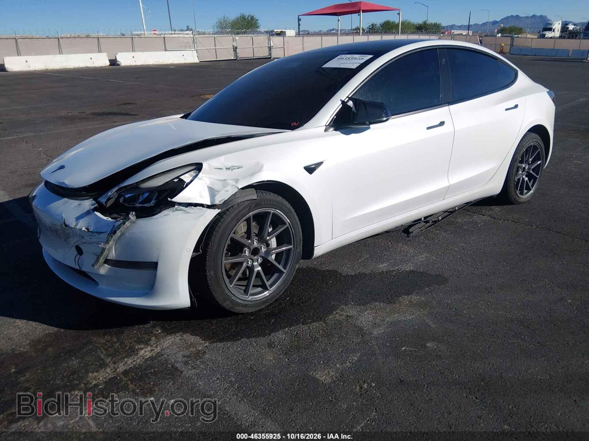 2021 TESLA MODEL 3 - VIN: 5YJ3E1EA1MF978486 - Фото 2