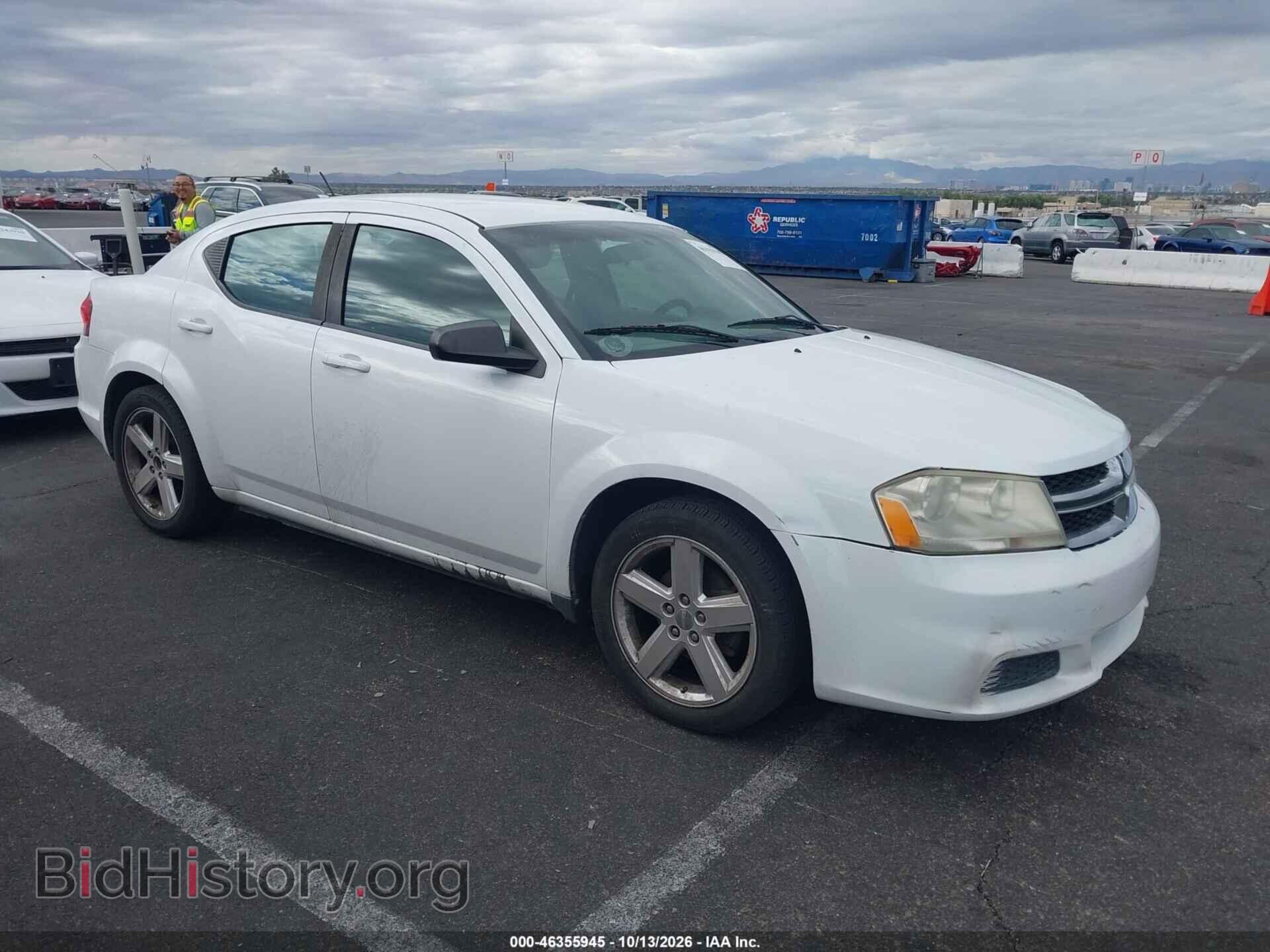 Photo 1C3CDZAB6DN537328 - DODGE AVENGER 2013