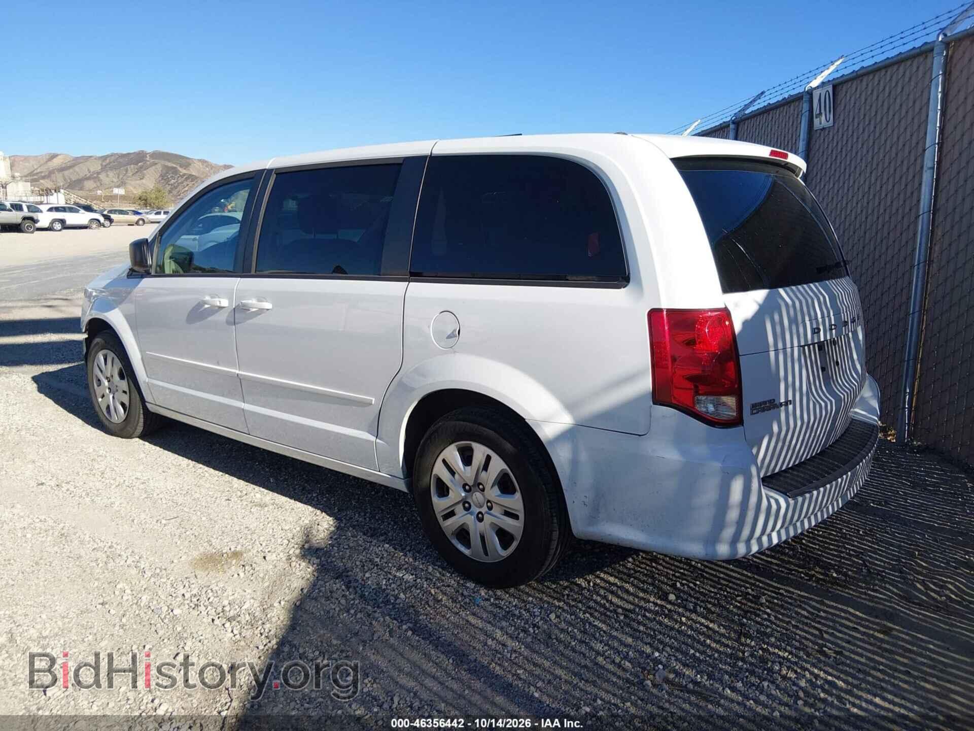 2016 DODGE GRAND CARAVAN - VIN: 2C4RDGBG1GR202165 - Фото 3