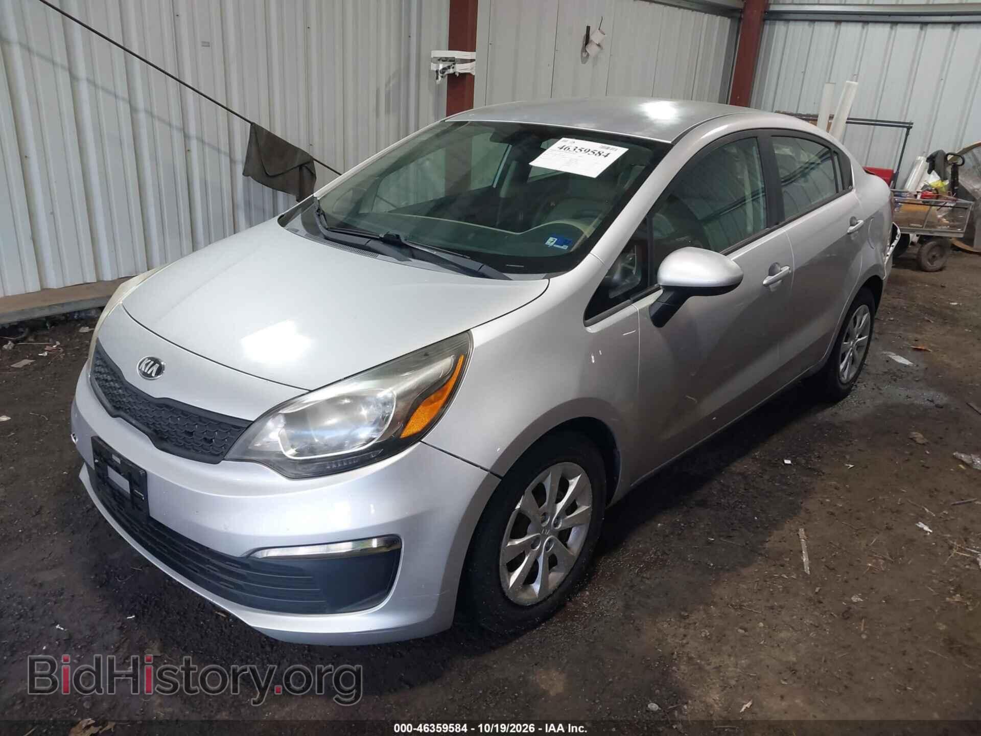 2016 KIA RIO - VIN: KNADM4A33G6576692 - Фото 2