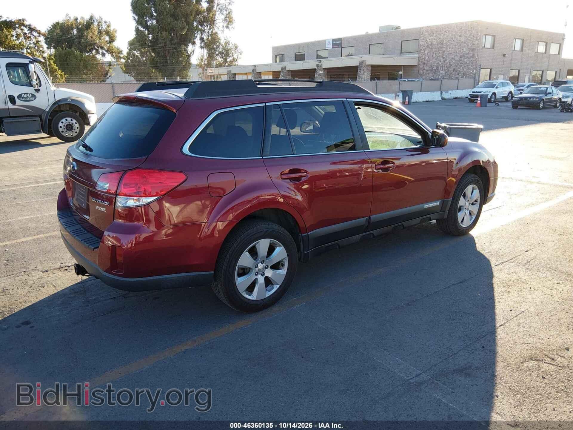 2012 SUBARU OUTBACK - VIN: 4S4BRBCC5C3228283 - Photo 4