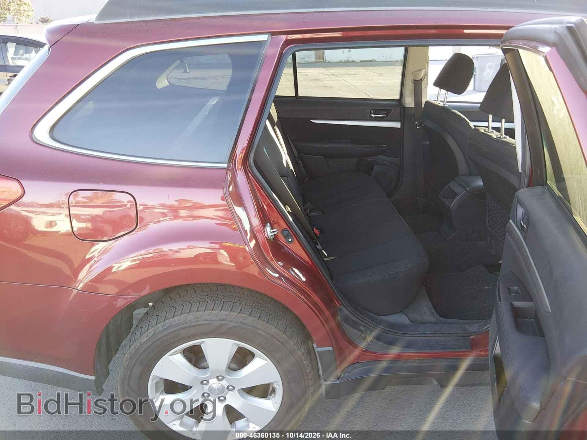 2012 SUBARU OUTBACK - VIN: 4S4BRBCC5C3228283 - Photo 8