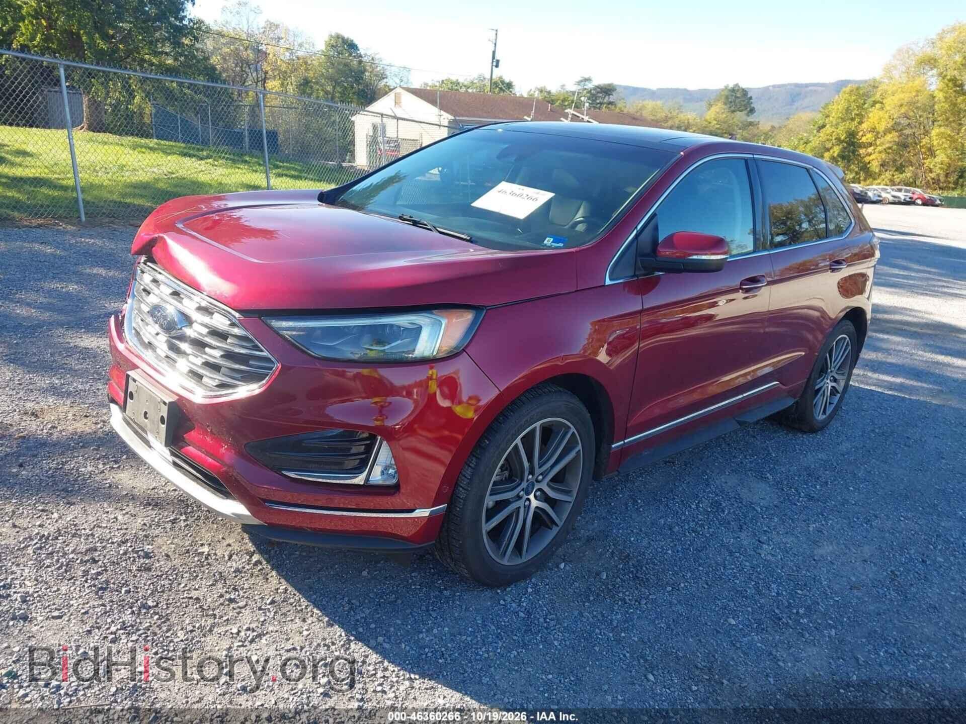 2019 FORD EDGE - VIN: 2FMPK4K98KBB40449 - Фото 2