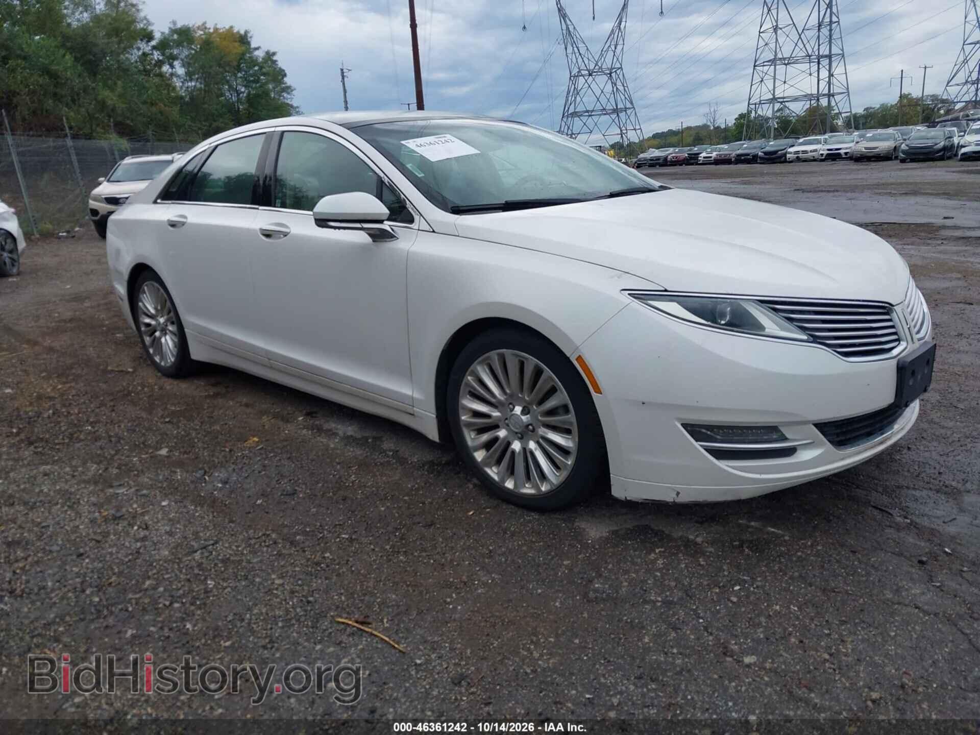 Фотография 3LN6L2JK1GR624084 - LINCOLN MKZ 2016