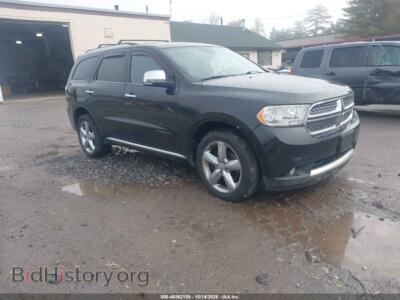 2012 Dodge DURANGO Citadel, black — VIN 1C4SDJET1CC308867, IAAI