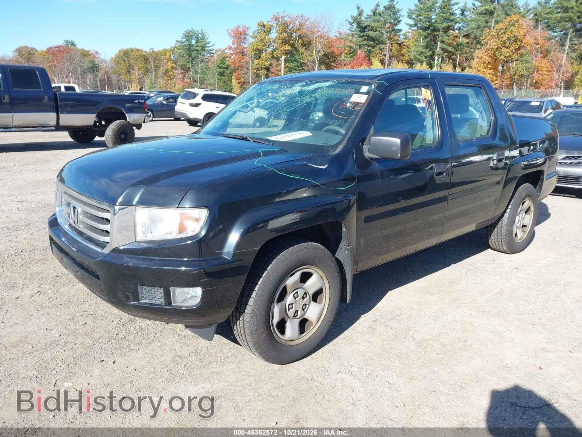 2013 Honda RIDGELINE (VIN 5FPYK1F29DB016630) — photo 2 of 22