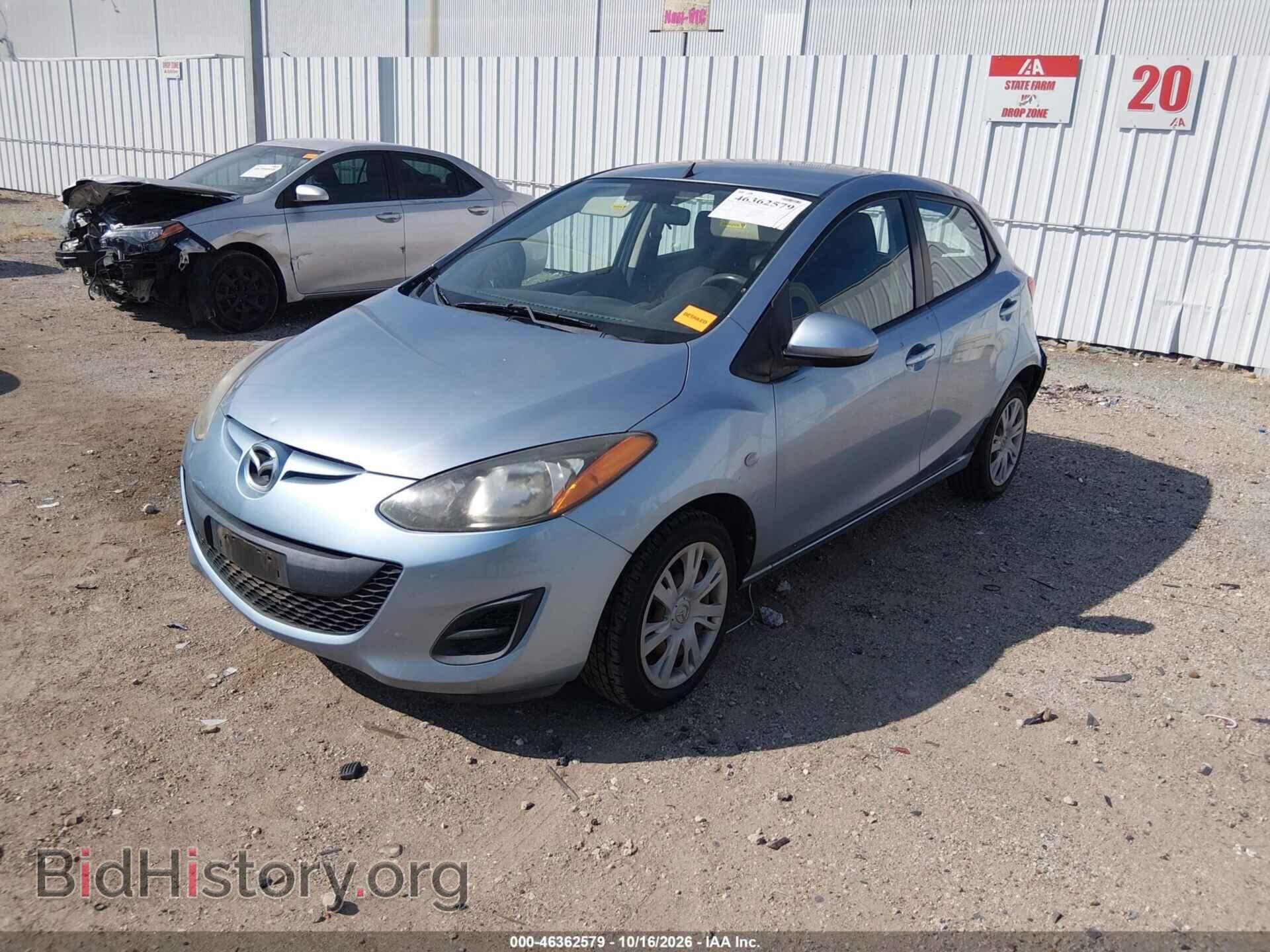 2013 MAZDA MAZDA2 - VIN: JM1DE1KY0D0159487 - Photo 2
