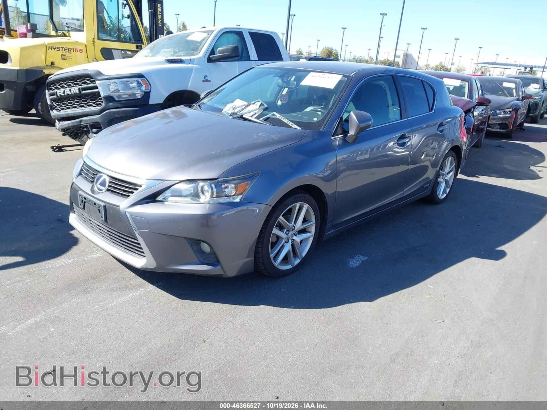 2016 LEXUS CT 200H - VIN: JTHKD5BH6G2263099 - Photo 2