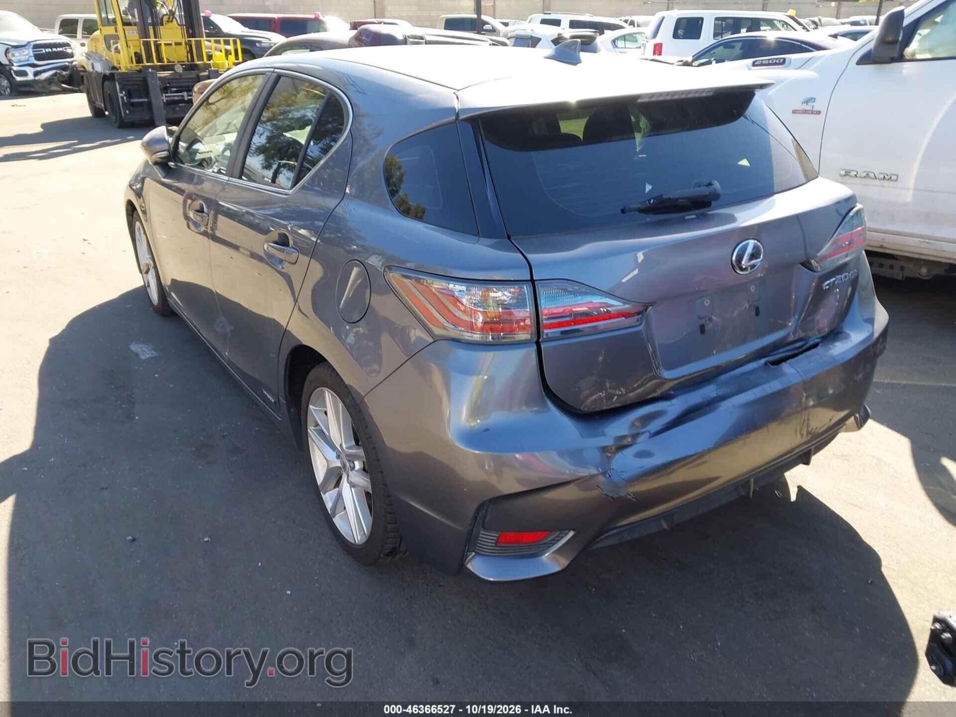 2016 LEXUS CT 200H - VIN: JTHKD5BH6G2263099 - Photo 3