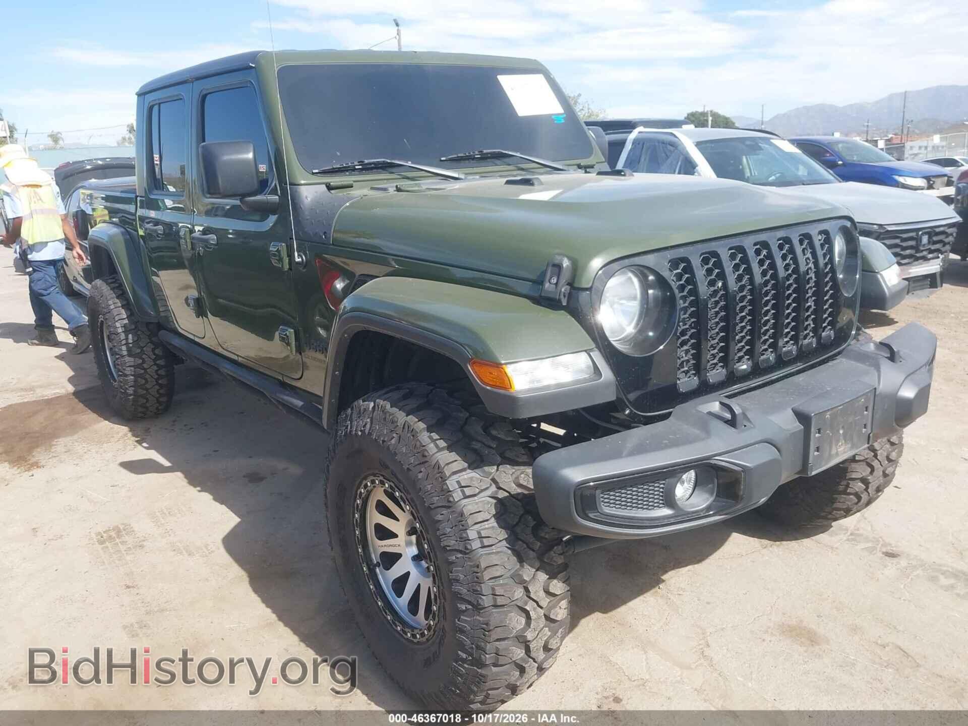 Photo 1C6HJTAG0ML582805 - JEEP GLADIATOR 2021
