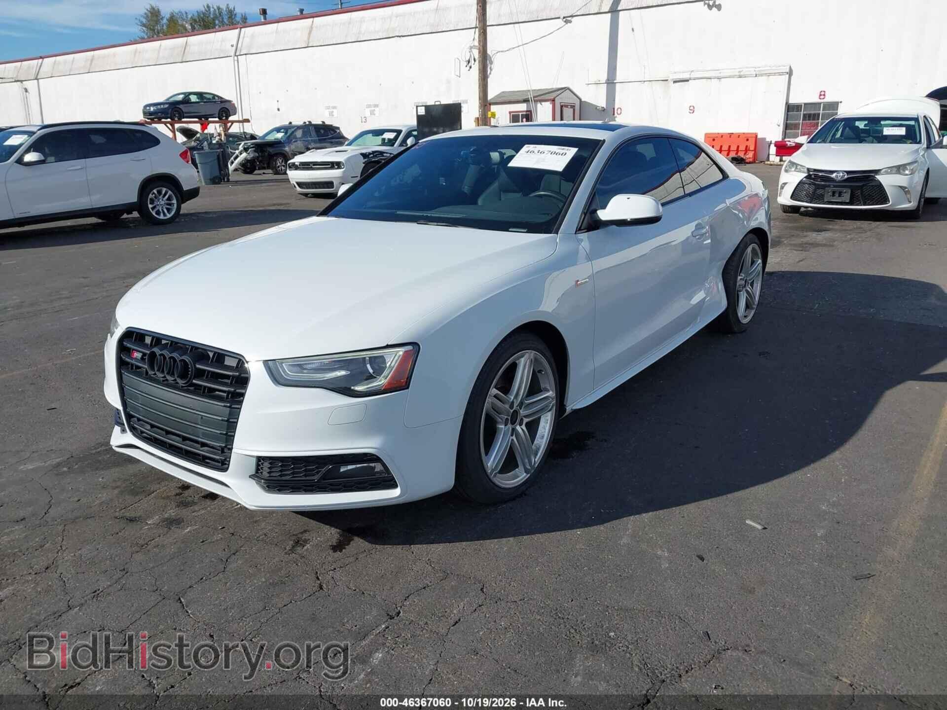 2014 AUDI S5 - VIN: WAUCGAFR0EA023443 - Фото 2