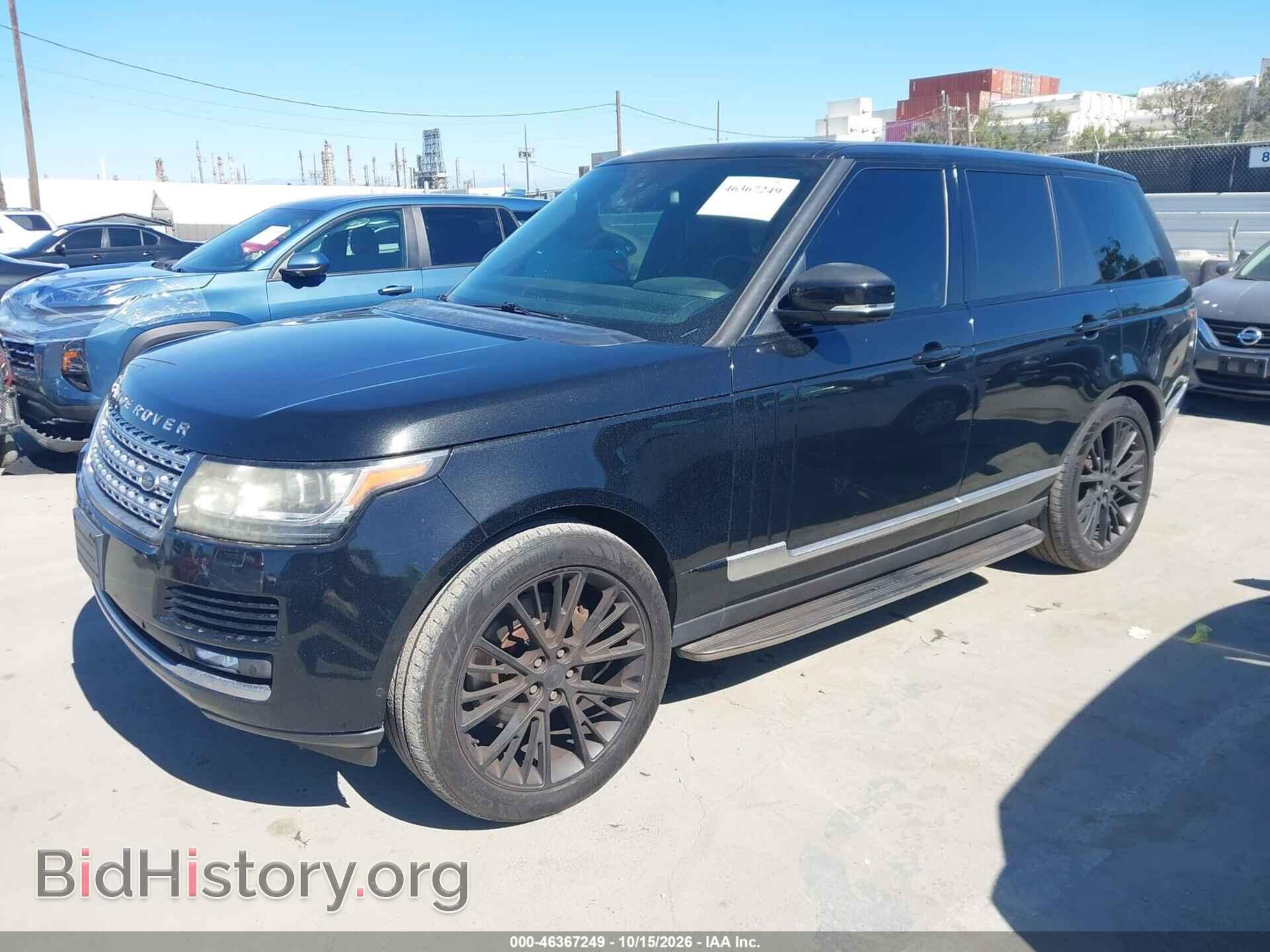 2015 Land Rover RANGE ROVER (VIN SALGS2TF9FA206210) — фото 2 из 16