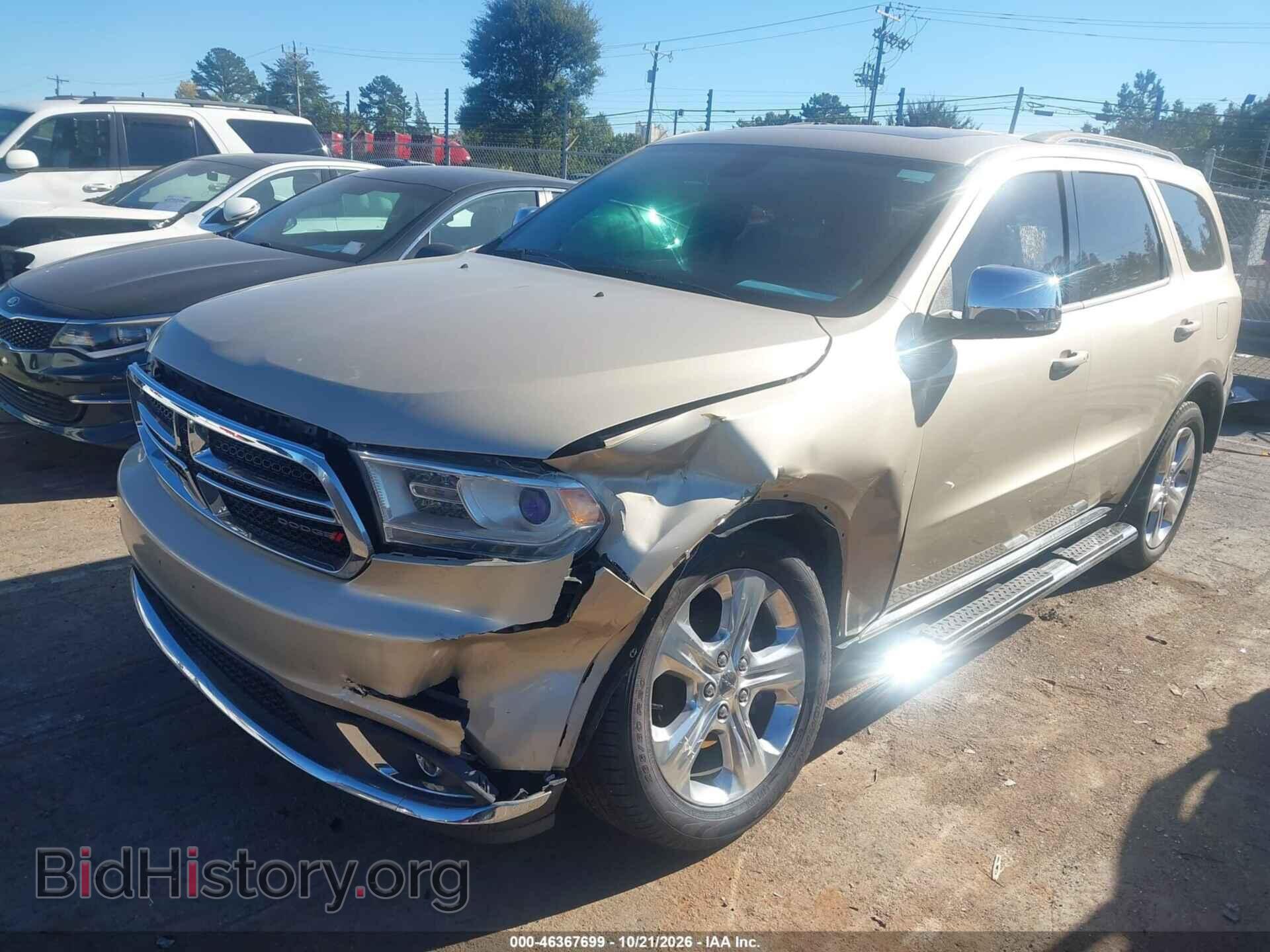 2014 DODGE DURANGO - VIN: 1C4RDHDG0EC306817 - Photo 2