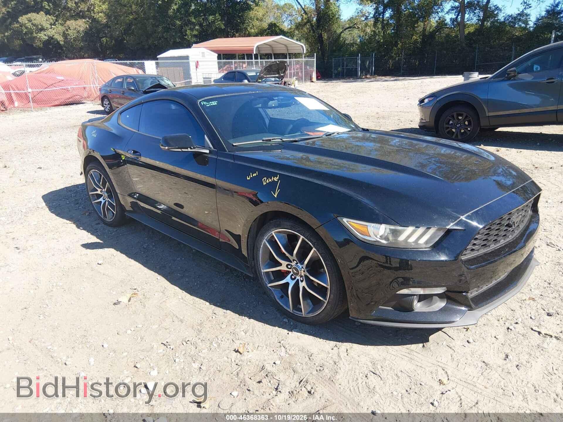 Фотография 1FA6P8TH7F5368277 - FORD MUSTANG 2015