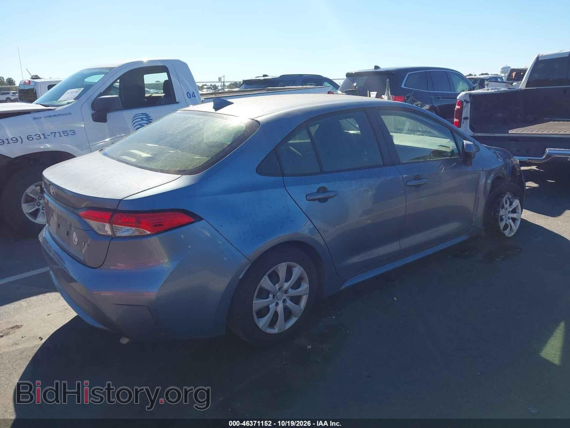 2020 TOYOTA COROLLA - VIN: JTDEPRAEXLJ041850 - Фото 4