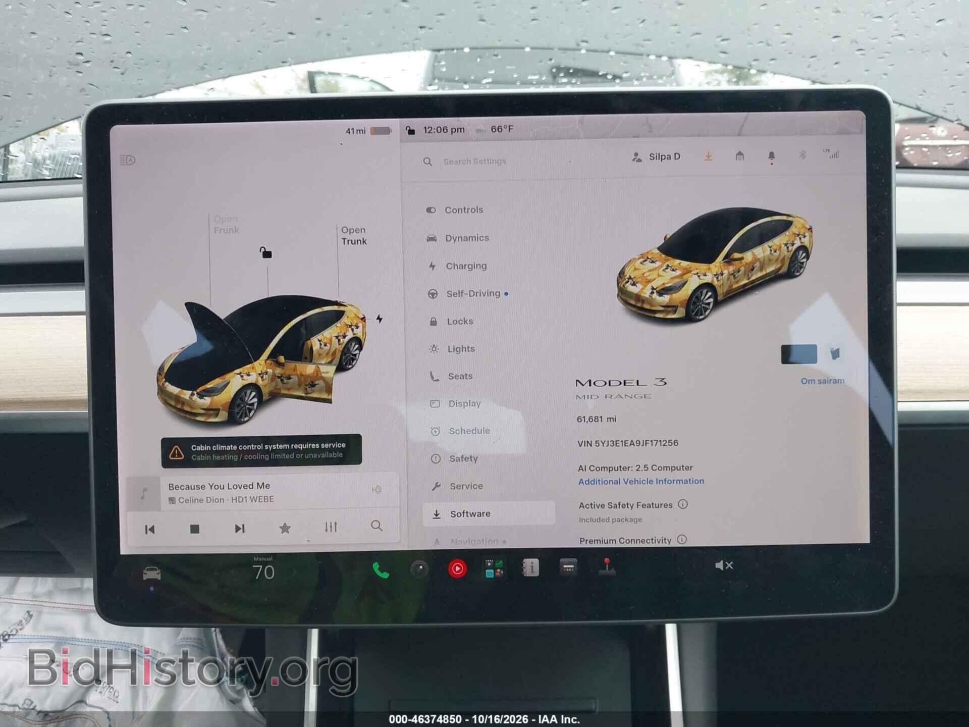 2018 TESLA MODEL 3 - VIN: 5YJ3E1EA9JF171256 - Photo 7