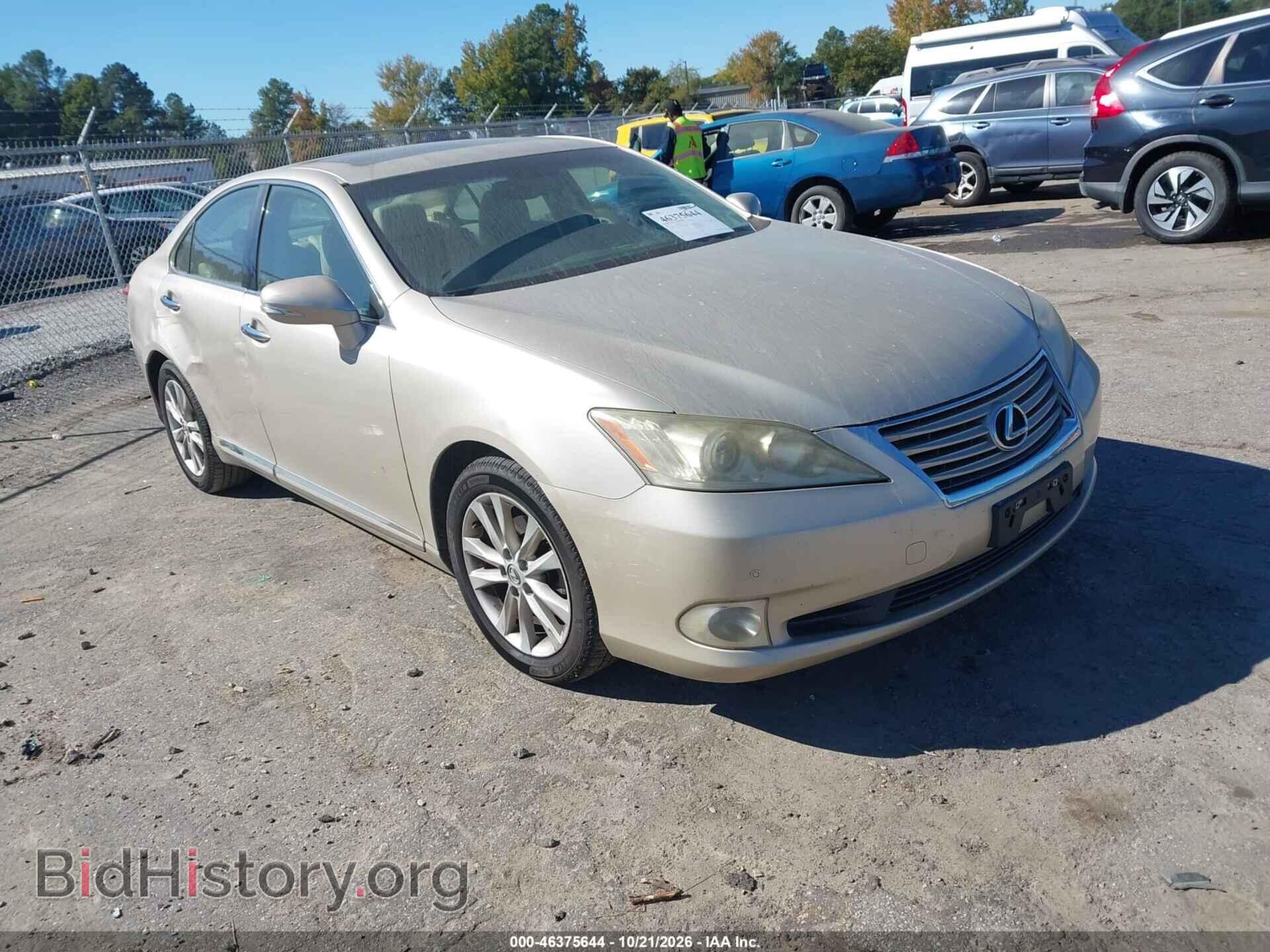 Фотография JTHBK1EG1B2439910 - LEXUS ES 350 2011