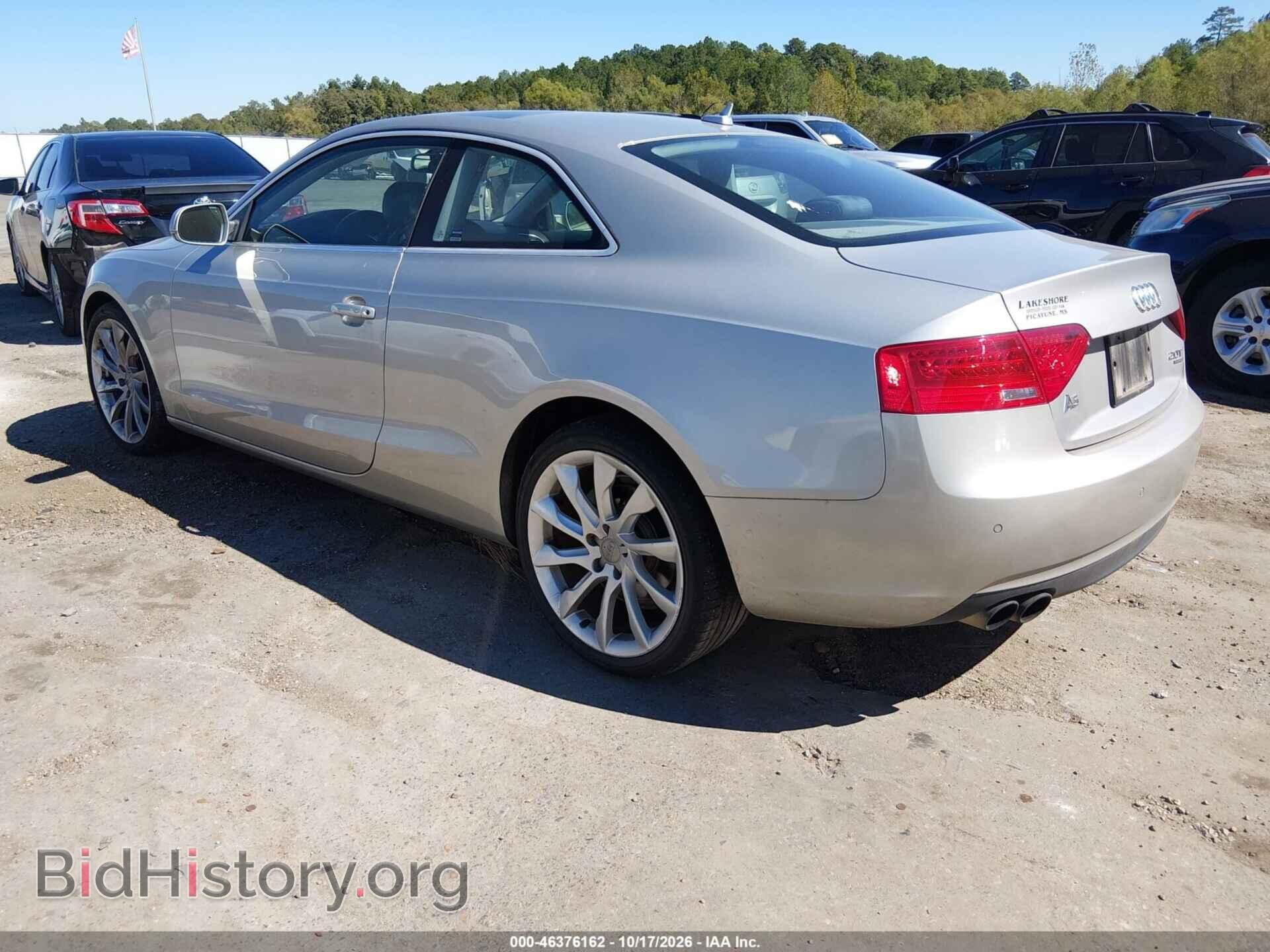 Report WAULFAFR1DA038986 AUDI A5 2013 Champagne Flexible Fuel - price ...