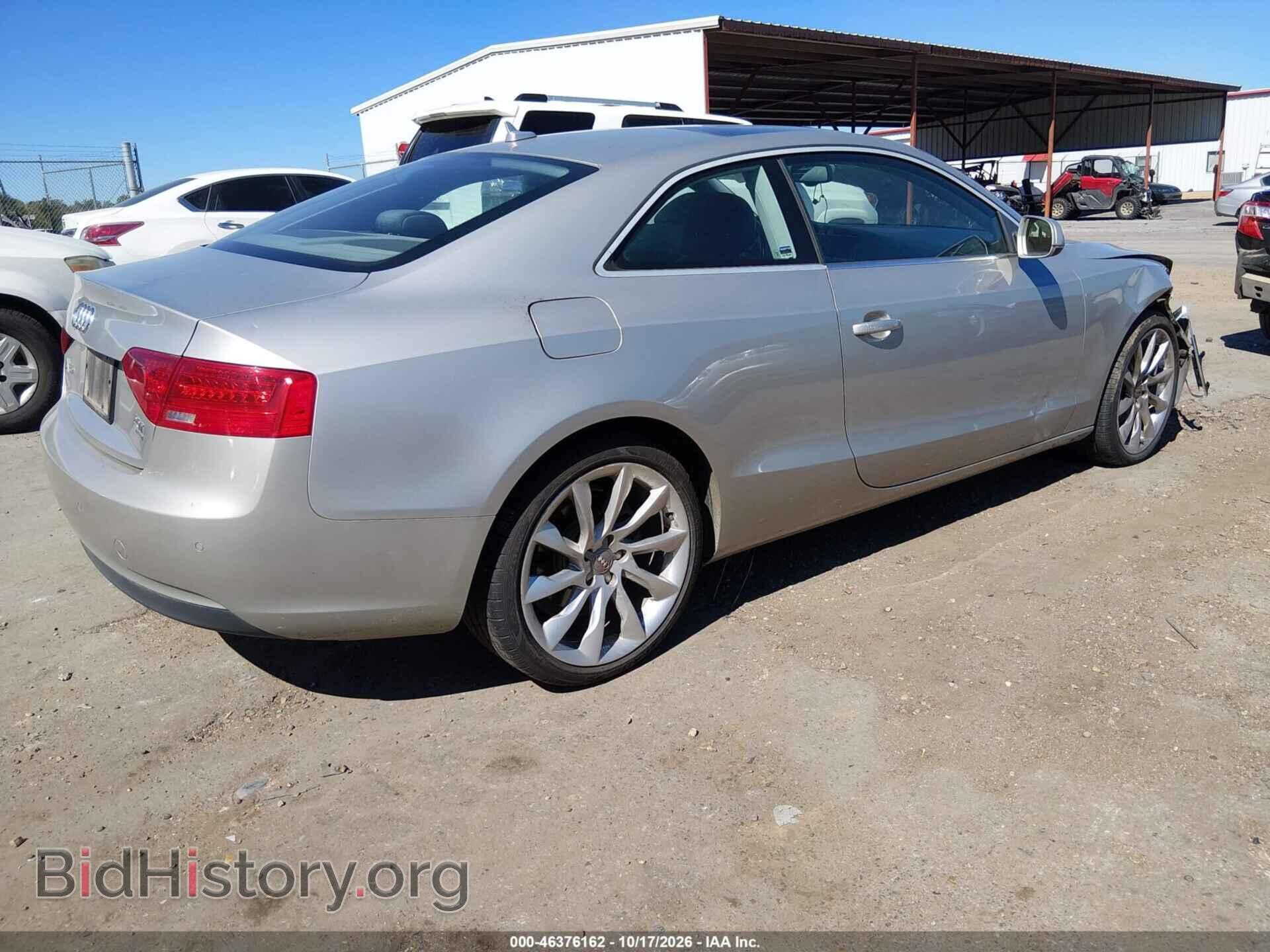 Report WAULFAFR1DA038986 AUDI A5 2013 Champagne Flexible Fuel - price ...