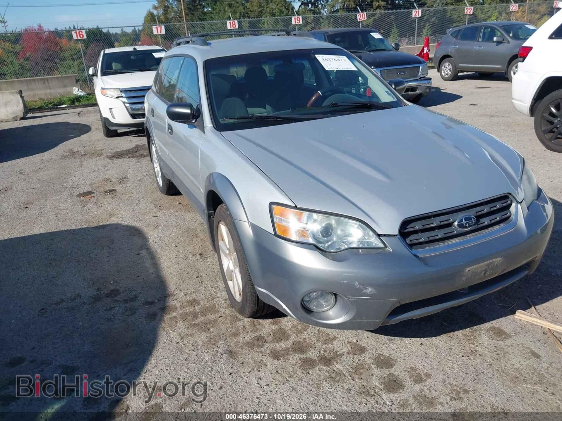 Фотография 4S4BP61C867339388 - SUBARU OUTBACK 2006