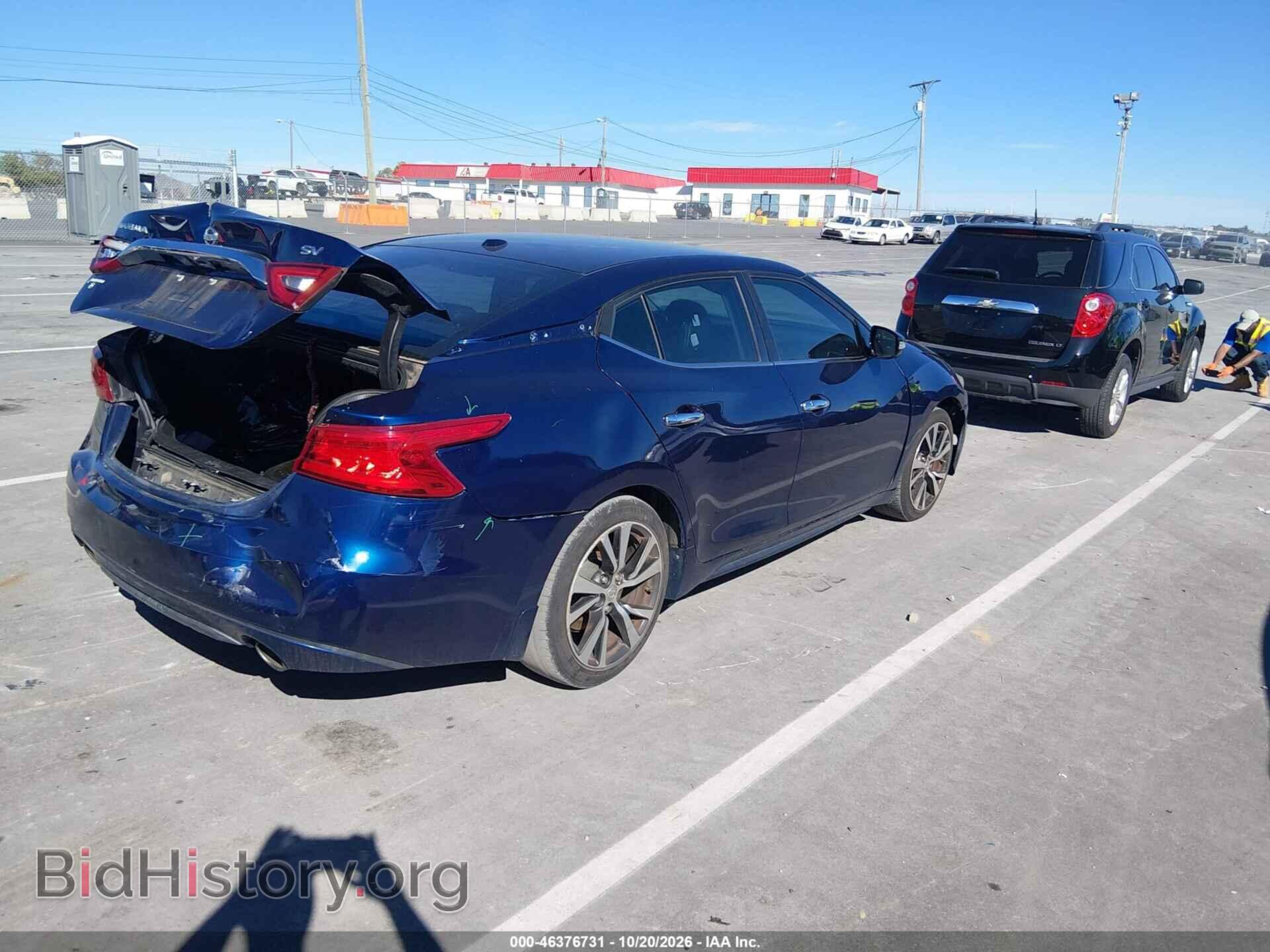2017 Nissan MAXIMA (VIN 1N4AA6APXHC398754) — фото 4 из 18