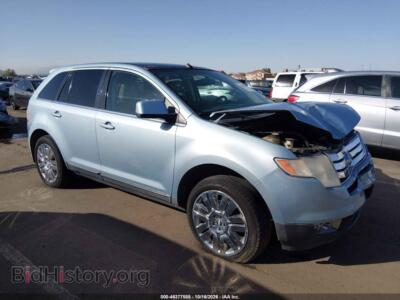 2008 Ford EDGE Limited, light blue — VIN 2FMDK49C88BB23275, IAAI