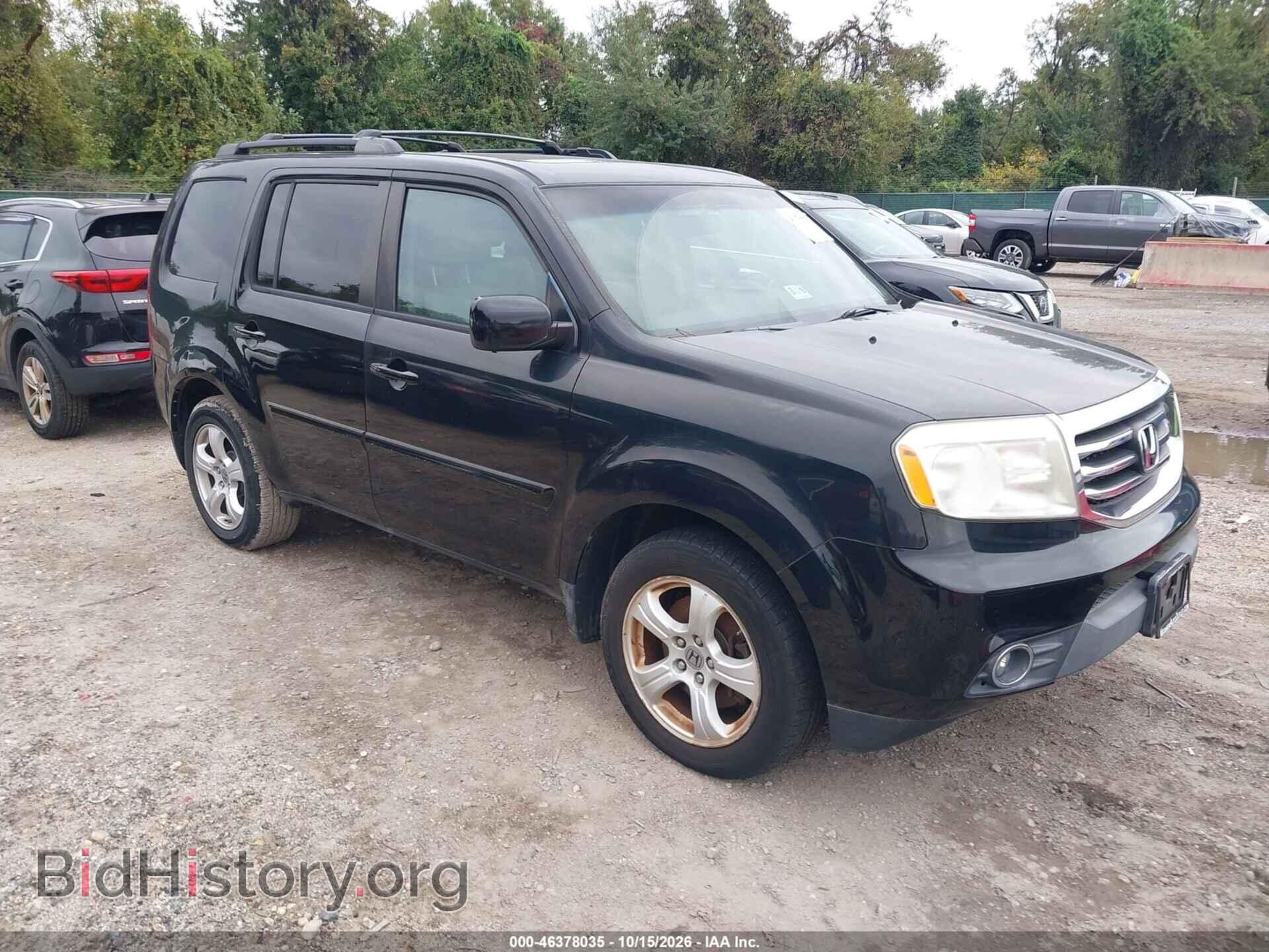 Photo 5FNYF4H5XCB007732 - HONDA PILOT 2012