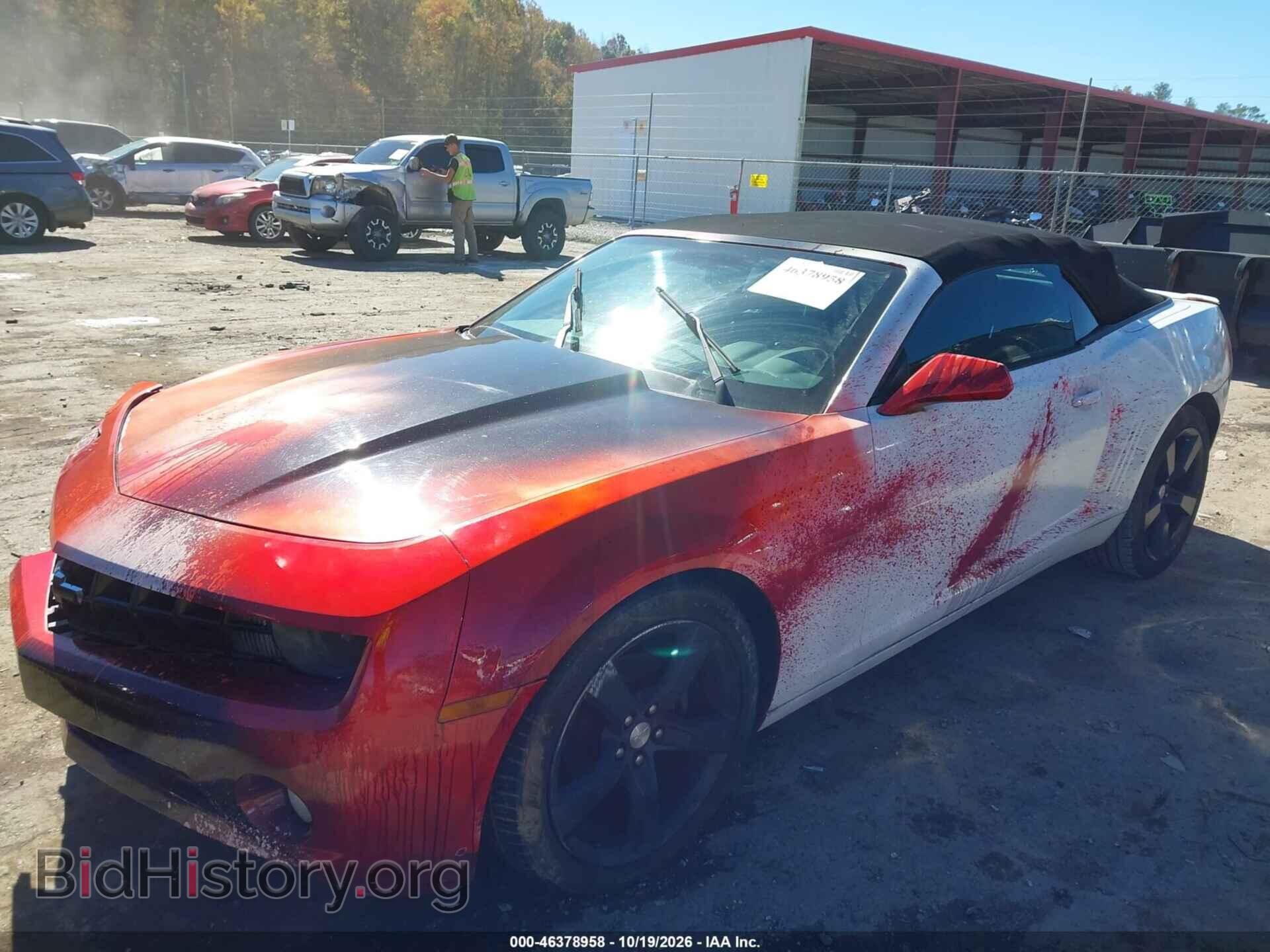 2011 CHEVROLET CAMARO - VIN: 2G1FC3DD0B9162602 - Фото 2