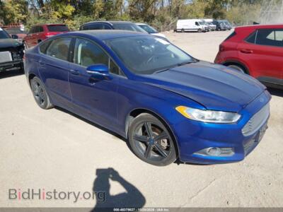 2016 Ford FUSION SE, blue — VIN 3FA6P0T95GR286377, IAAI