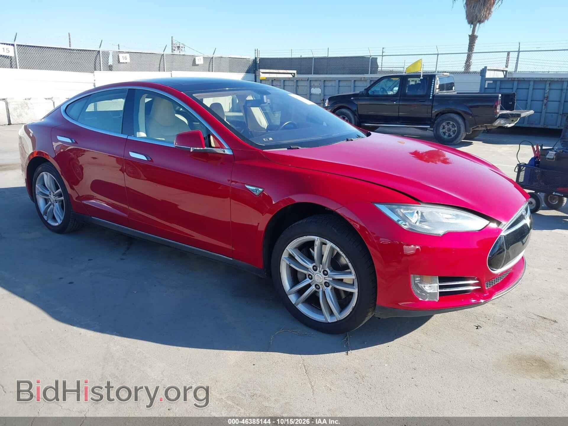 Photo 5YJSA1S10EFP49911 - TESLA MODEL S 2014