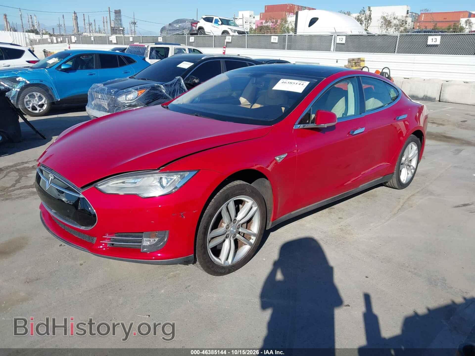 2014 TESLA MODEL S - VIN: 5YJSA1S10EFP49911 - Photo 2