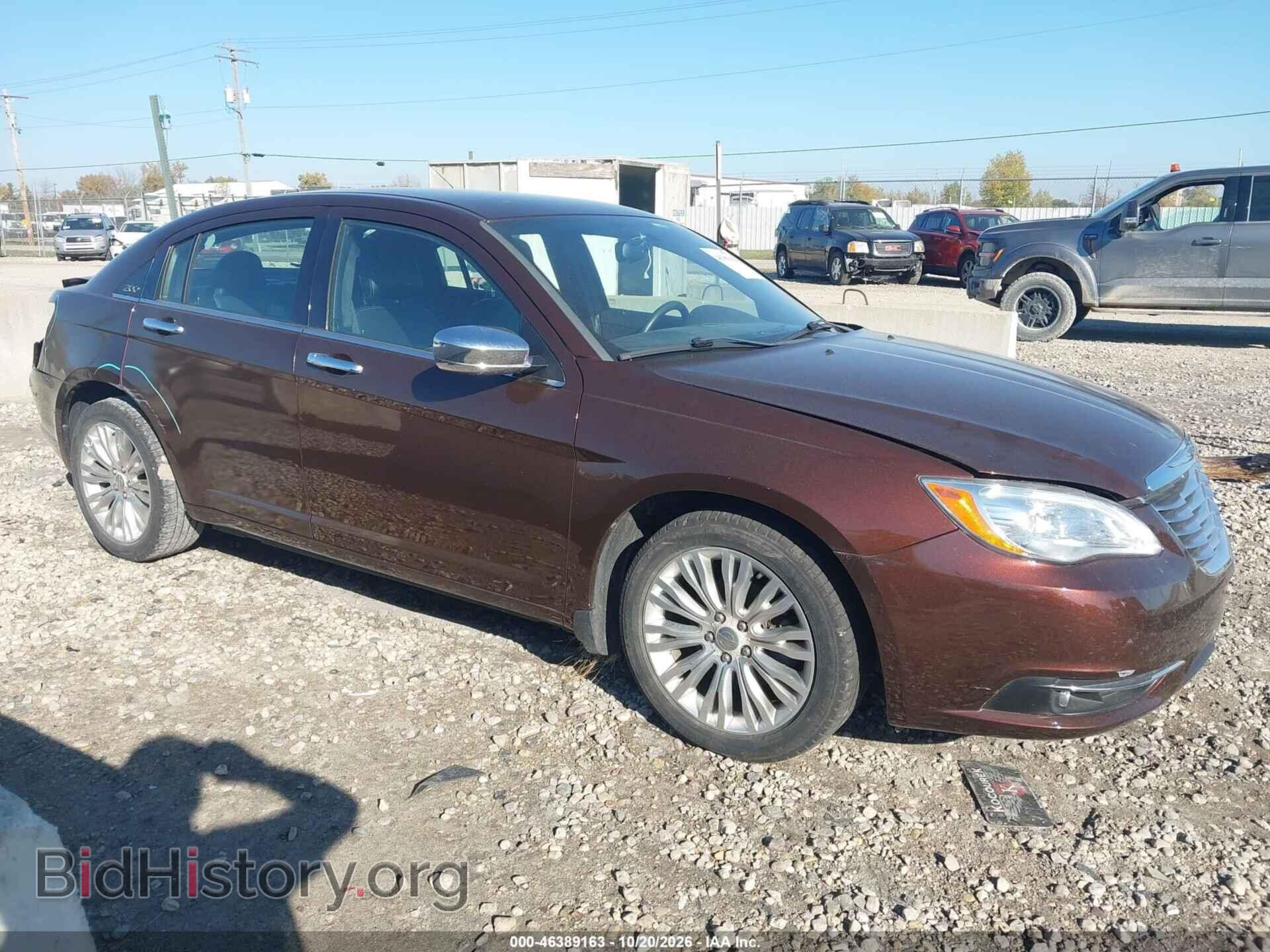 Фотография 1C3CCBCG7CN211300 - CHRYSLER 200 2012