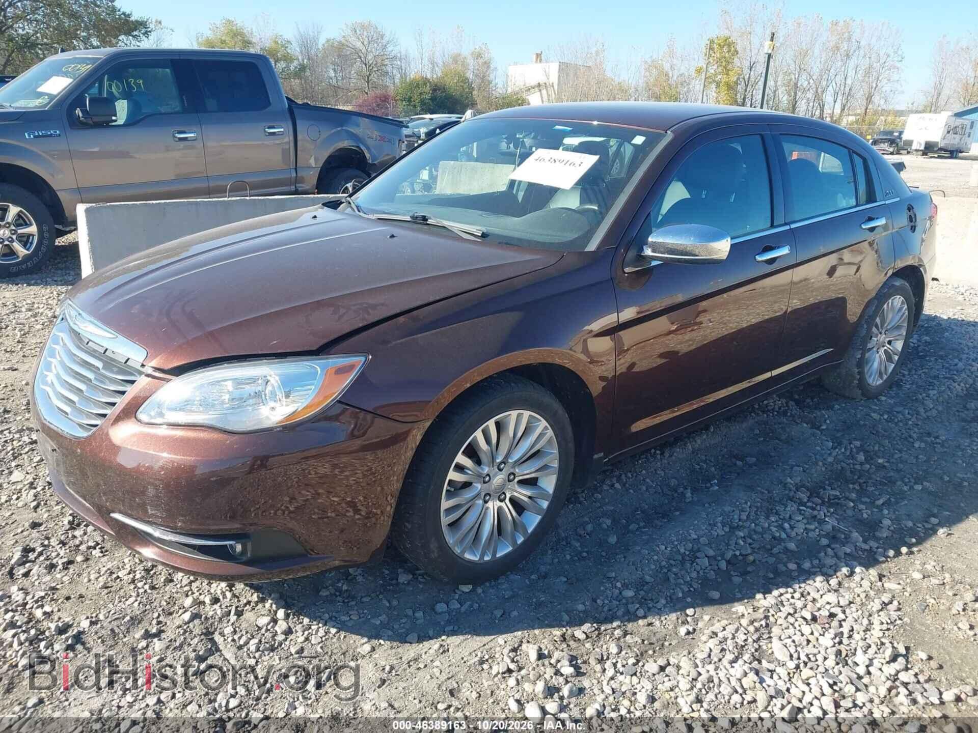 2012 CHRYSLER 200 - VIN: 1C3CCBCG7CN211300 - Фото 2