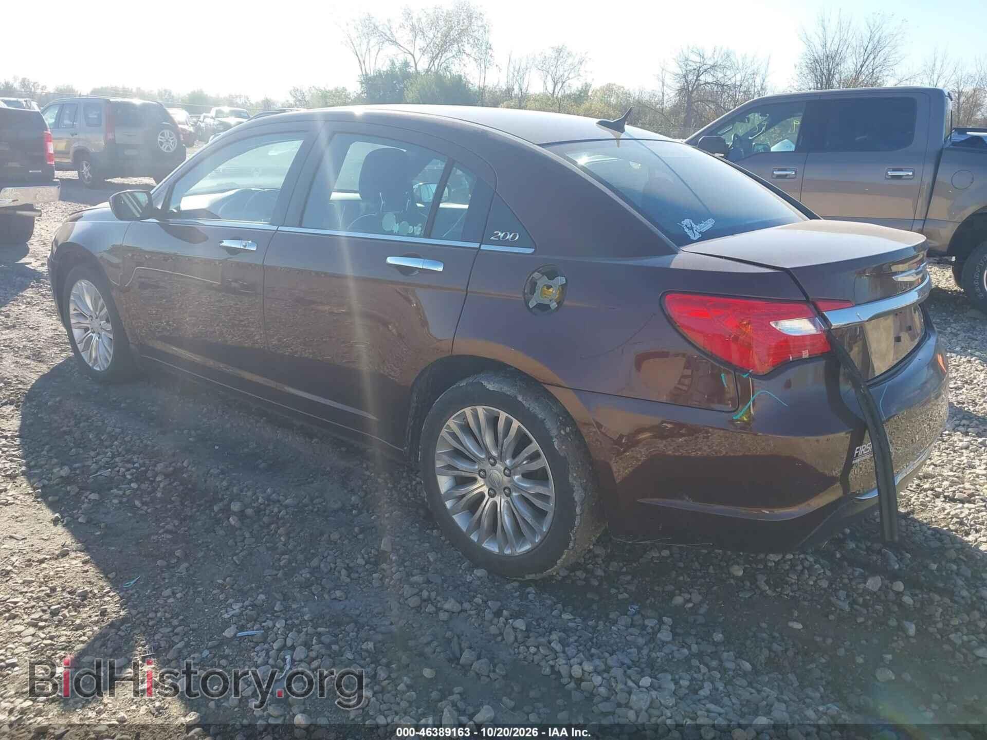 2012 CHRYSLER 200 - VIN: 1C3CCBCG7CN211300 - Фото 3
